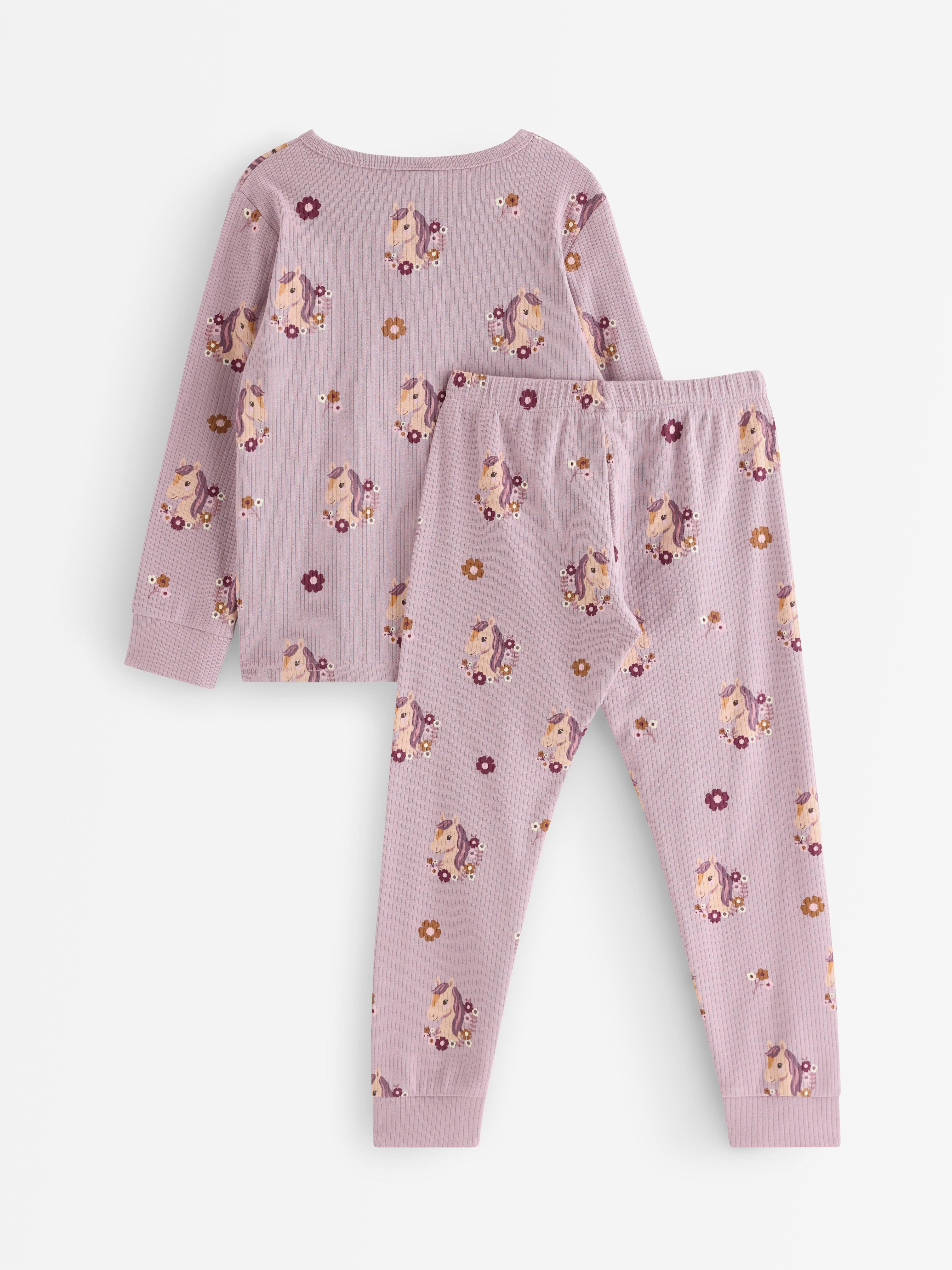 Pyjamas-sæt -  - Lilla