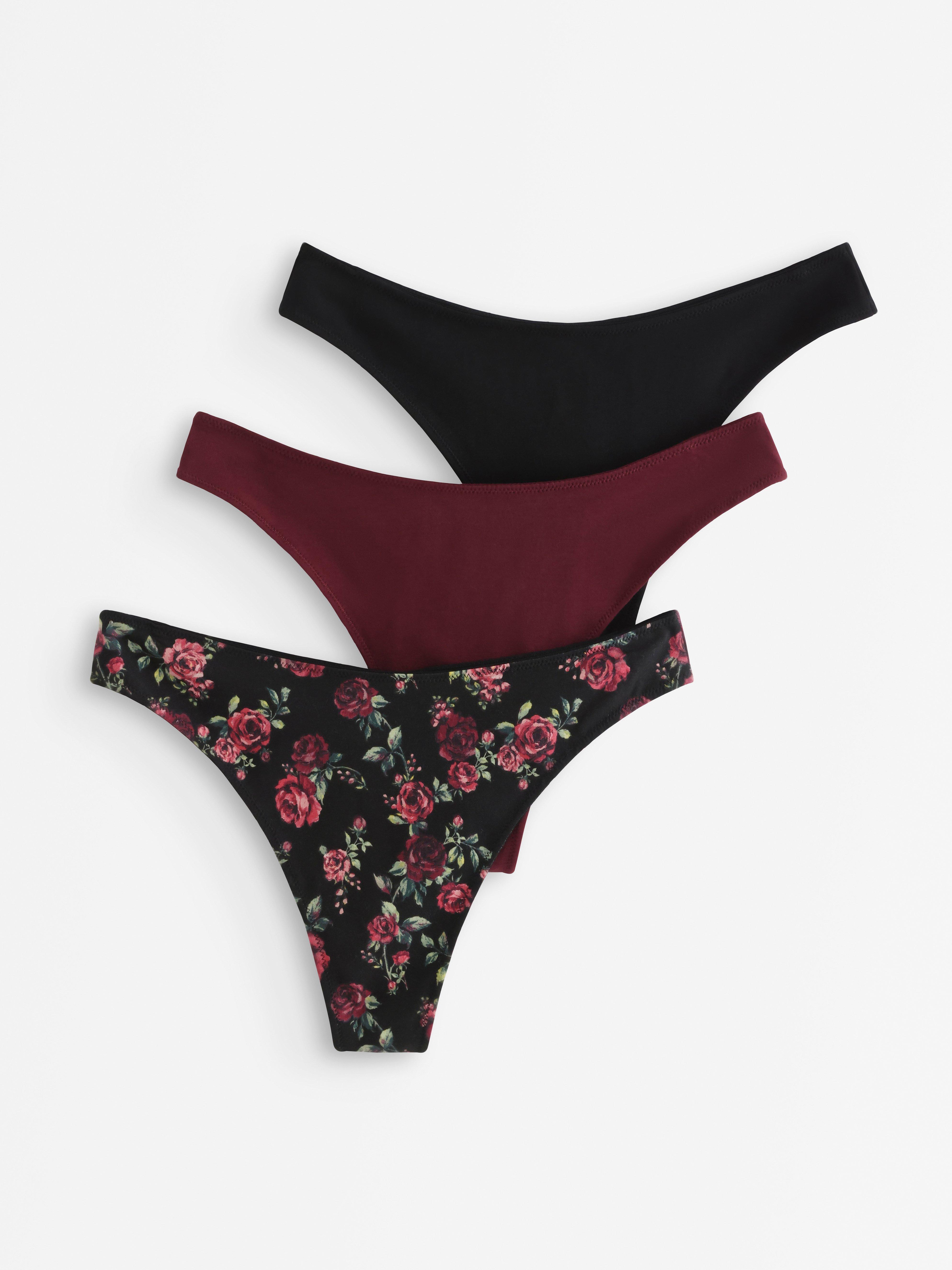 Thong Low - Lingerie - Red
