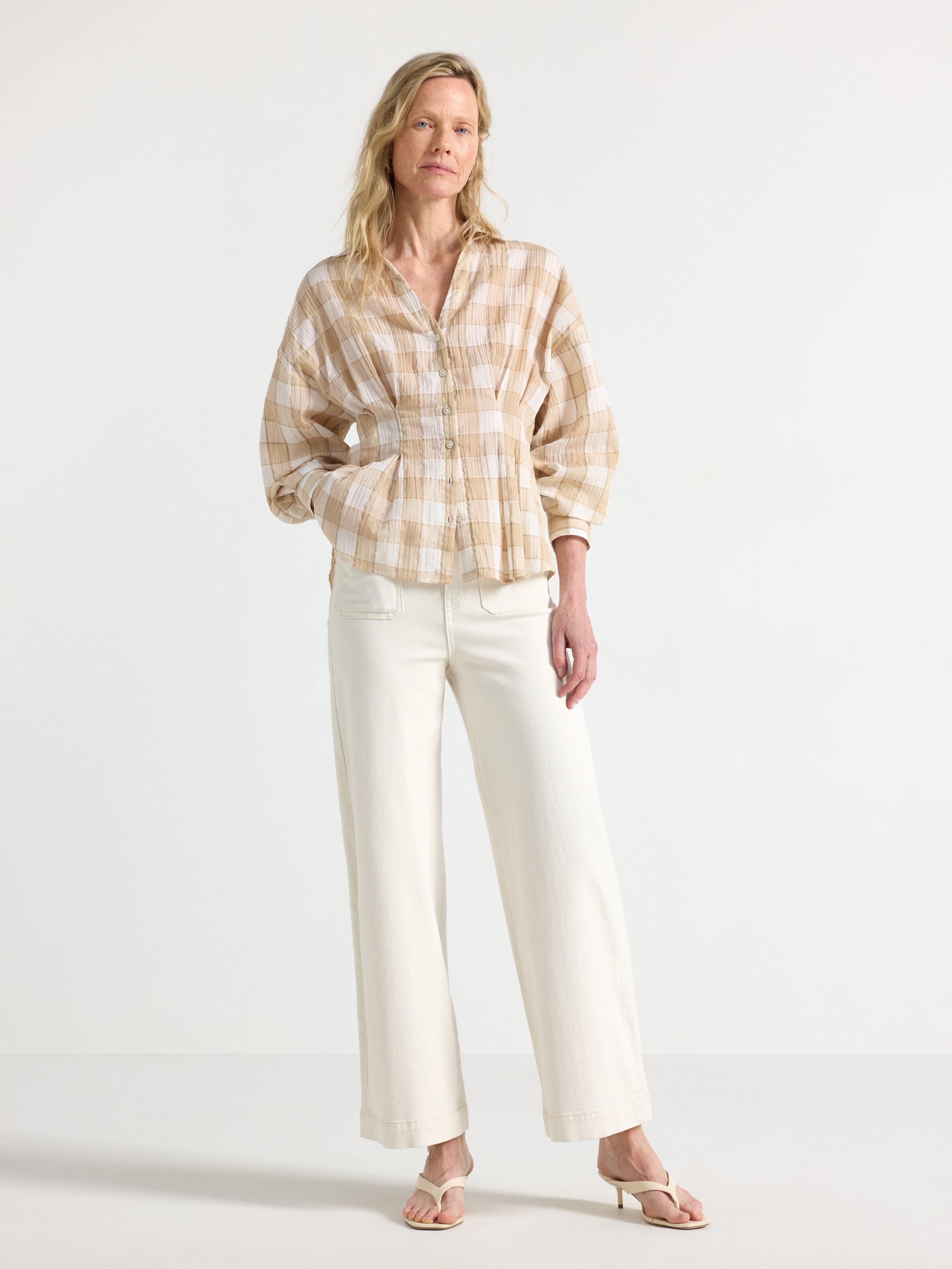 Pusero - Naiset - Beige