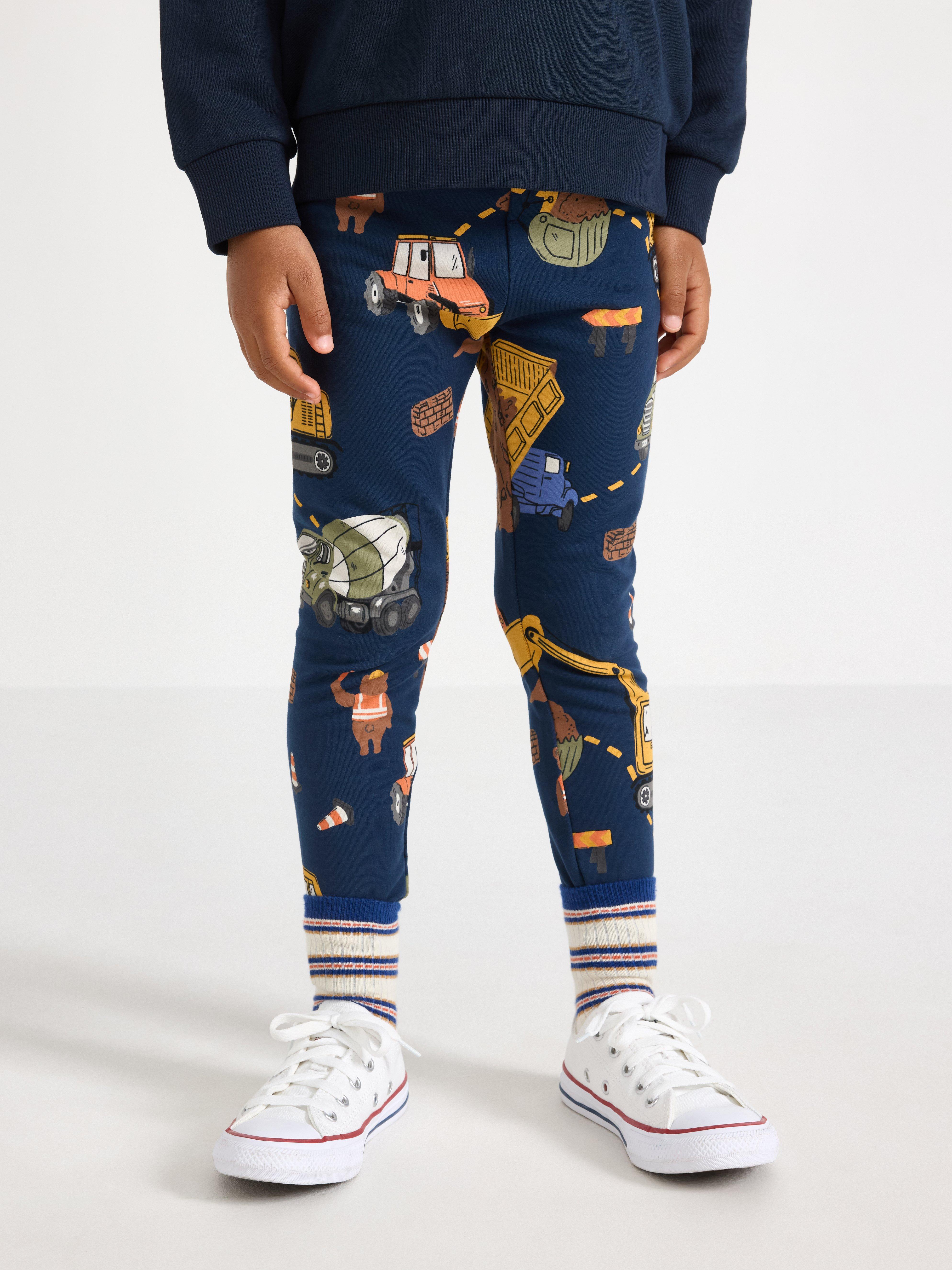 Leggings - Børn - Blå