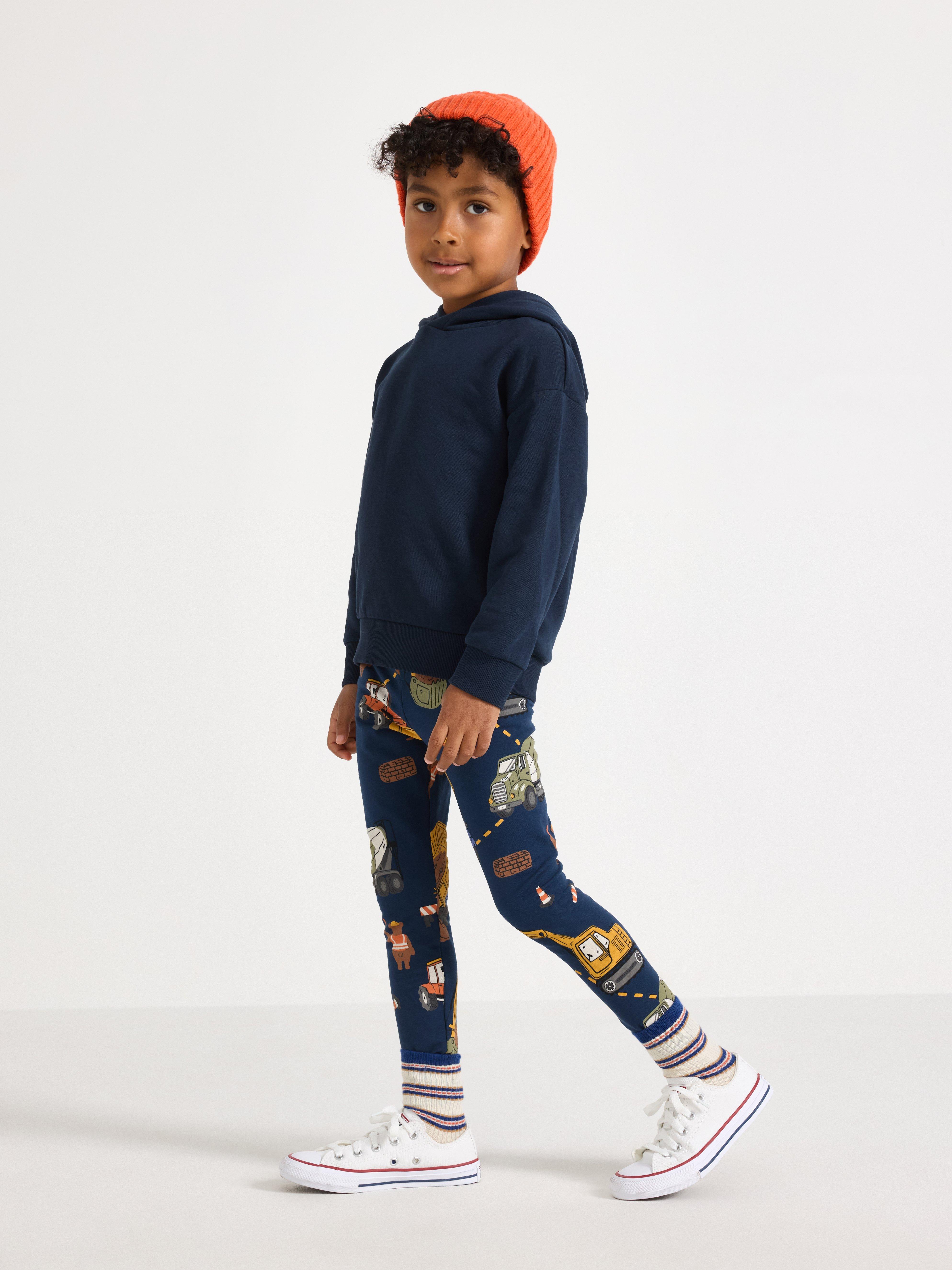 Leggings - Børn - Blå