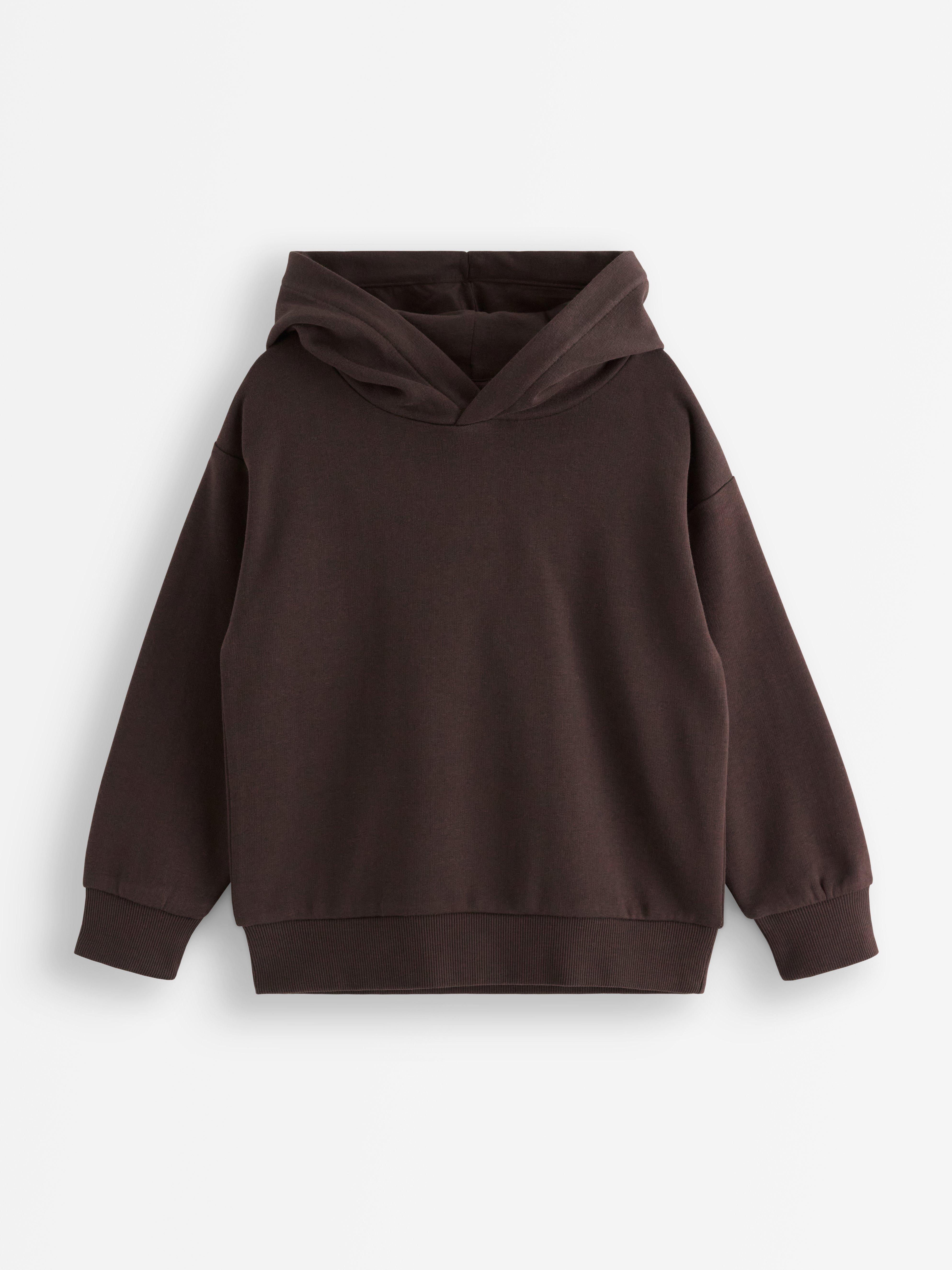 Hooded Sweatshirt - Kids Wear - Brown