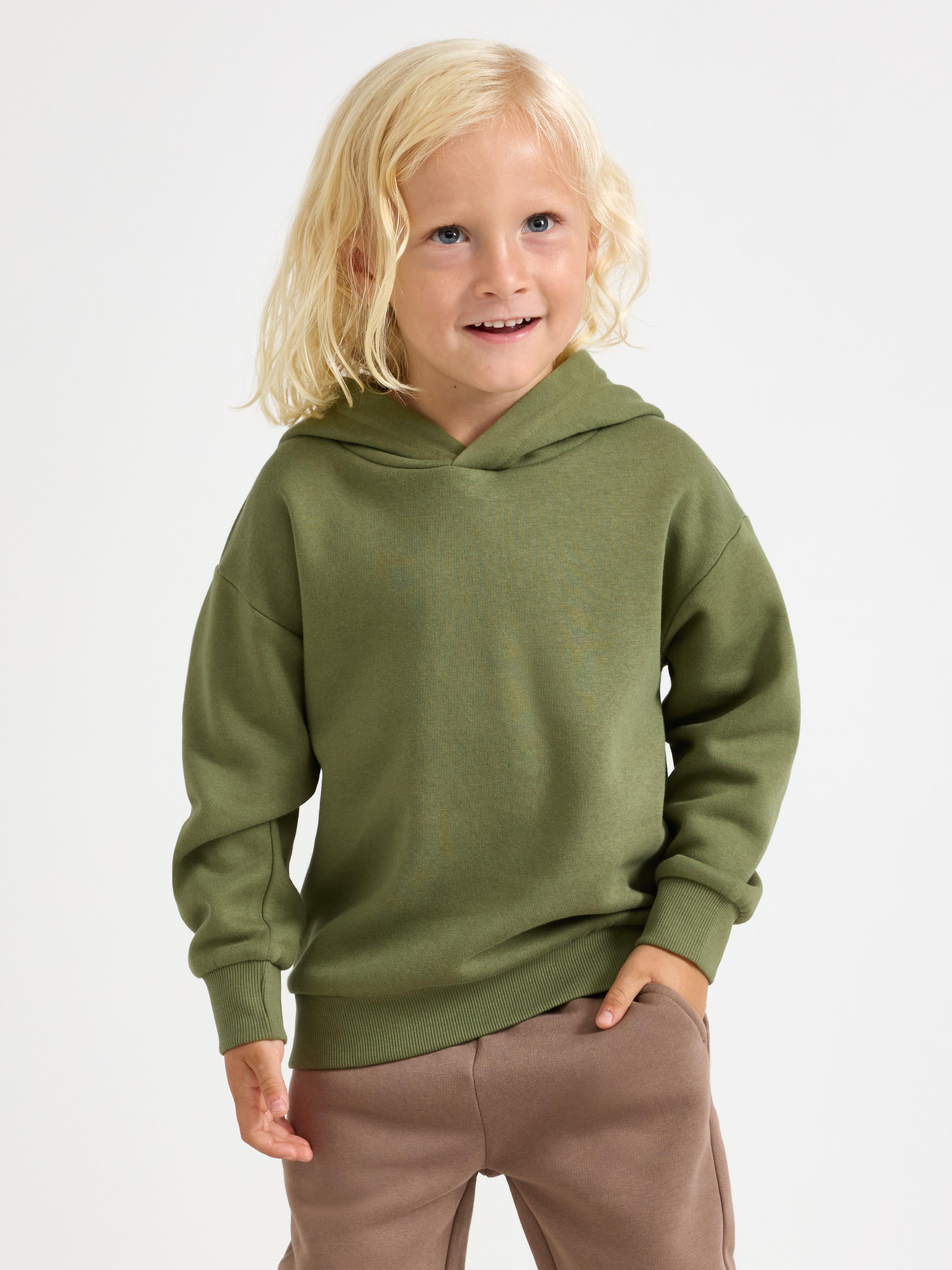 Hooded Sweatshirt - Kids Wear - Lime