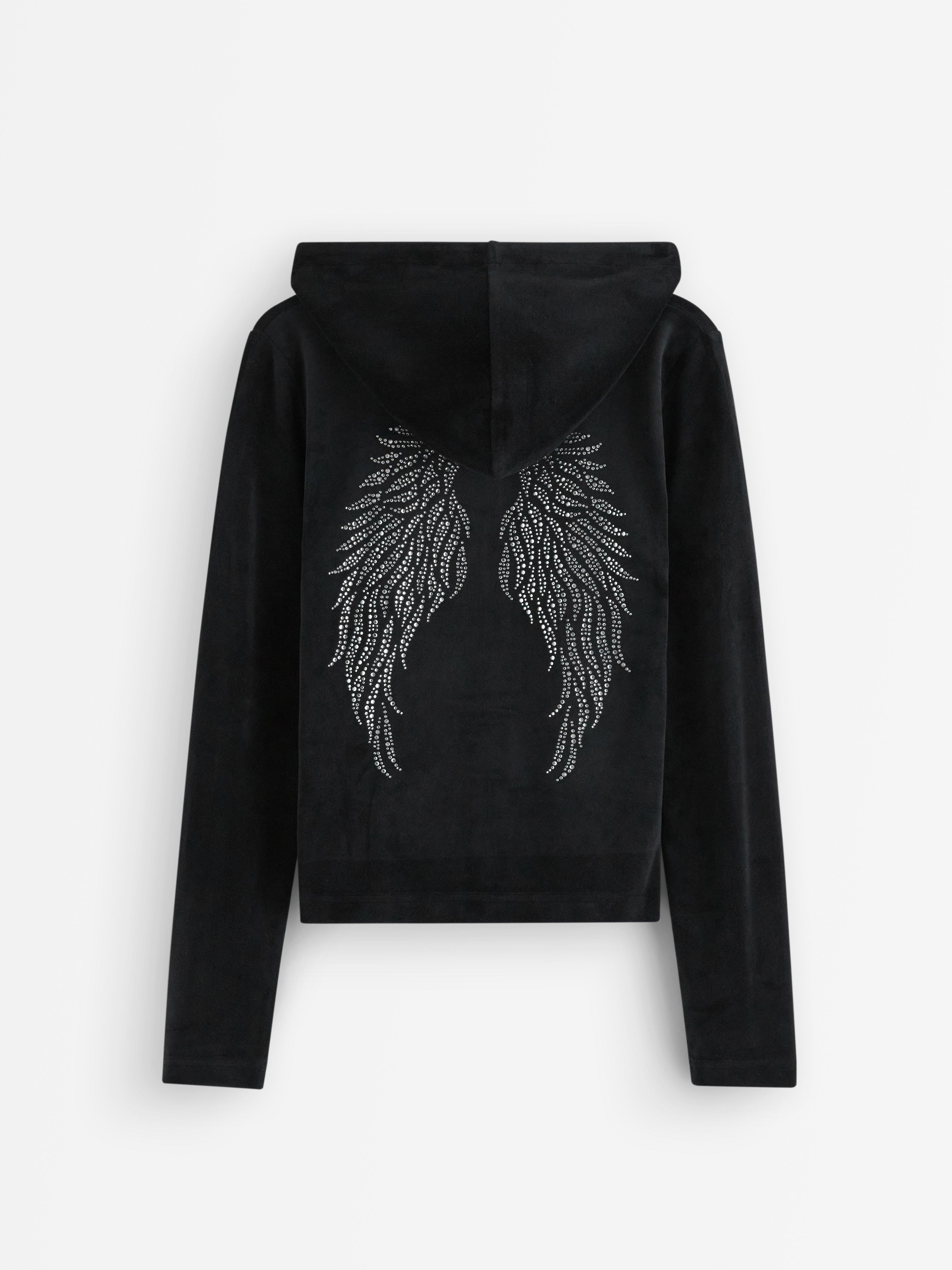Hooded Sweatshirt - Kids Wear - Black