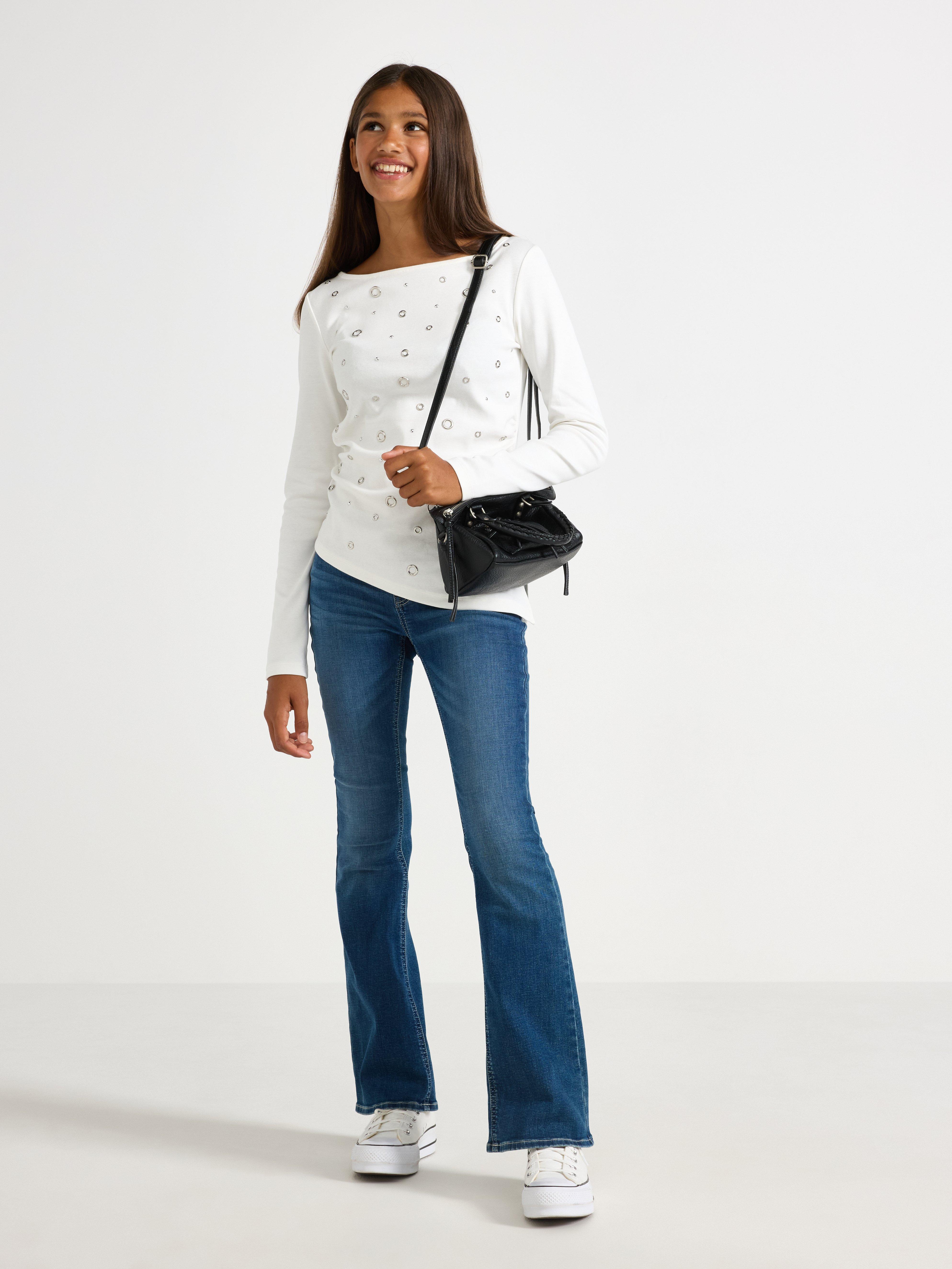 Top - Kids Wear - White