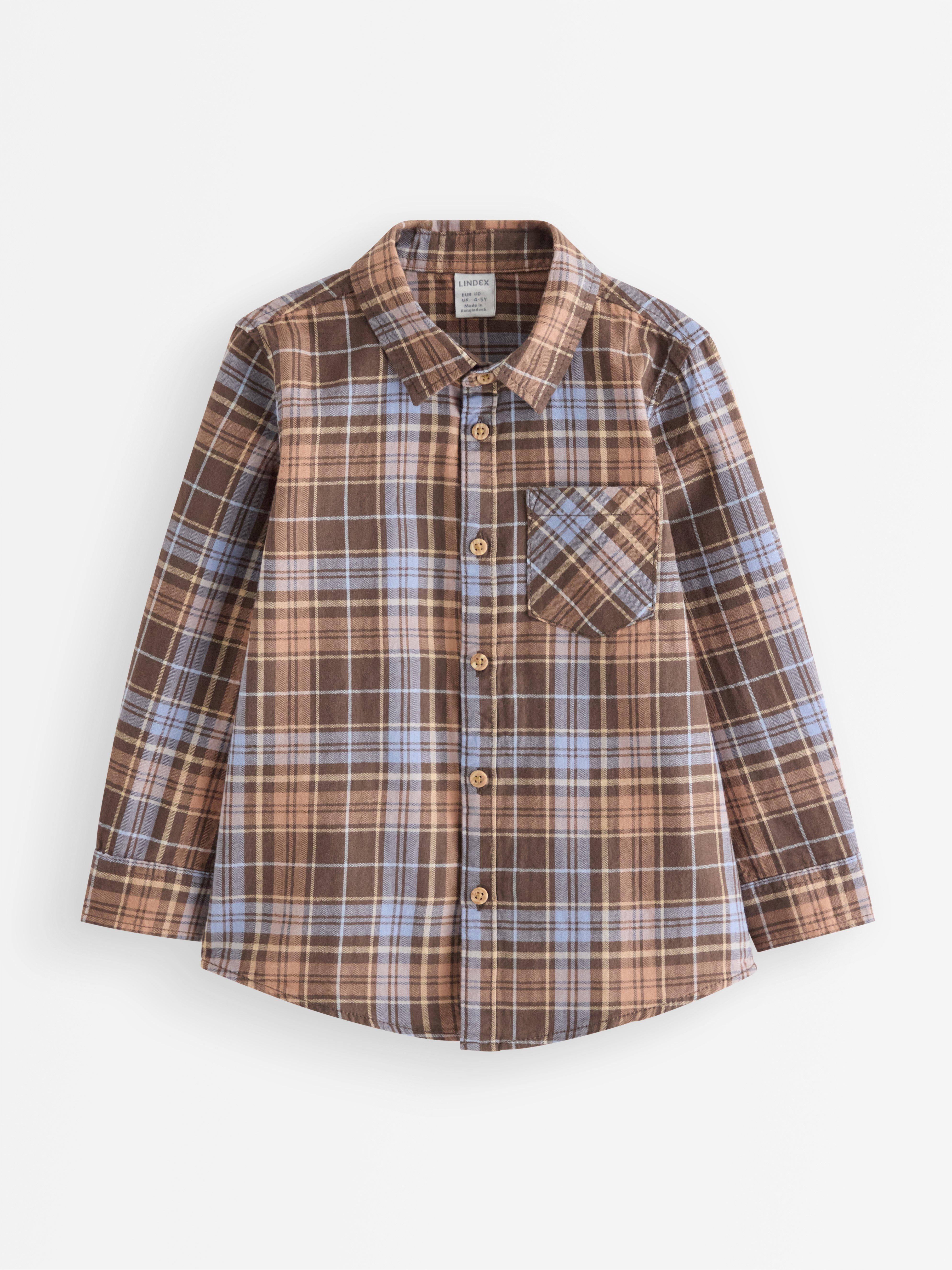 Shirt - Kids Wear - Brown