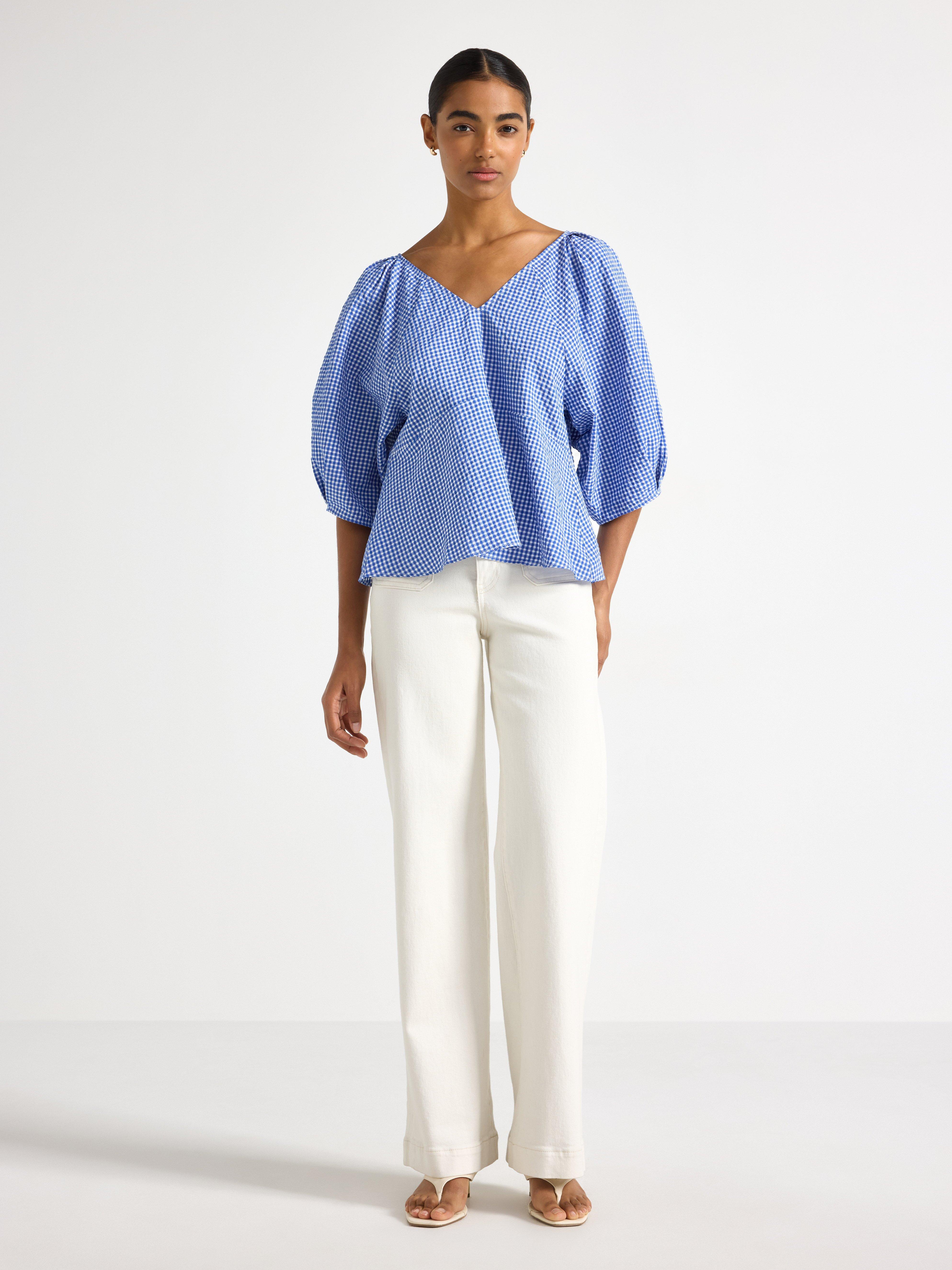 Blouse - Womens Wear - Blue