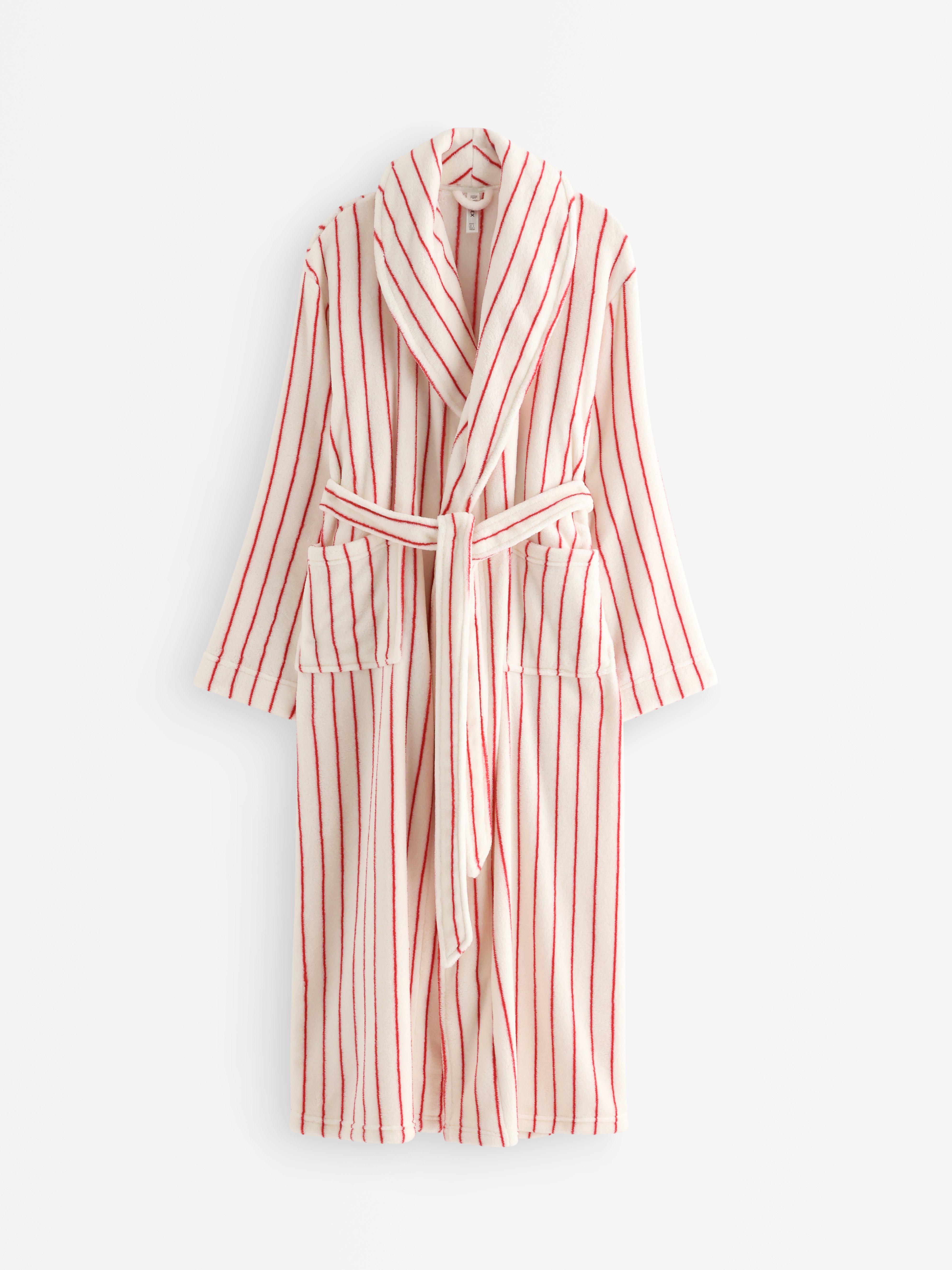 Morgonrock - Underkläder - Röd
