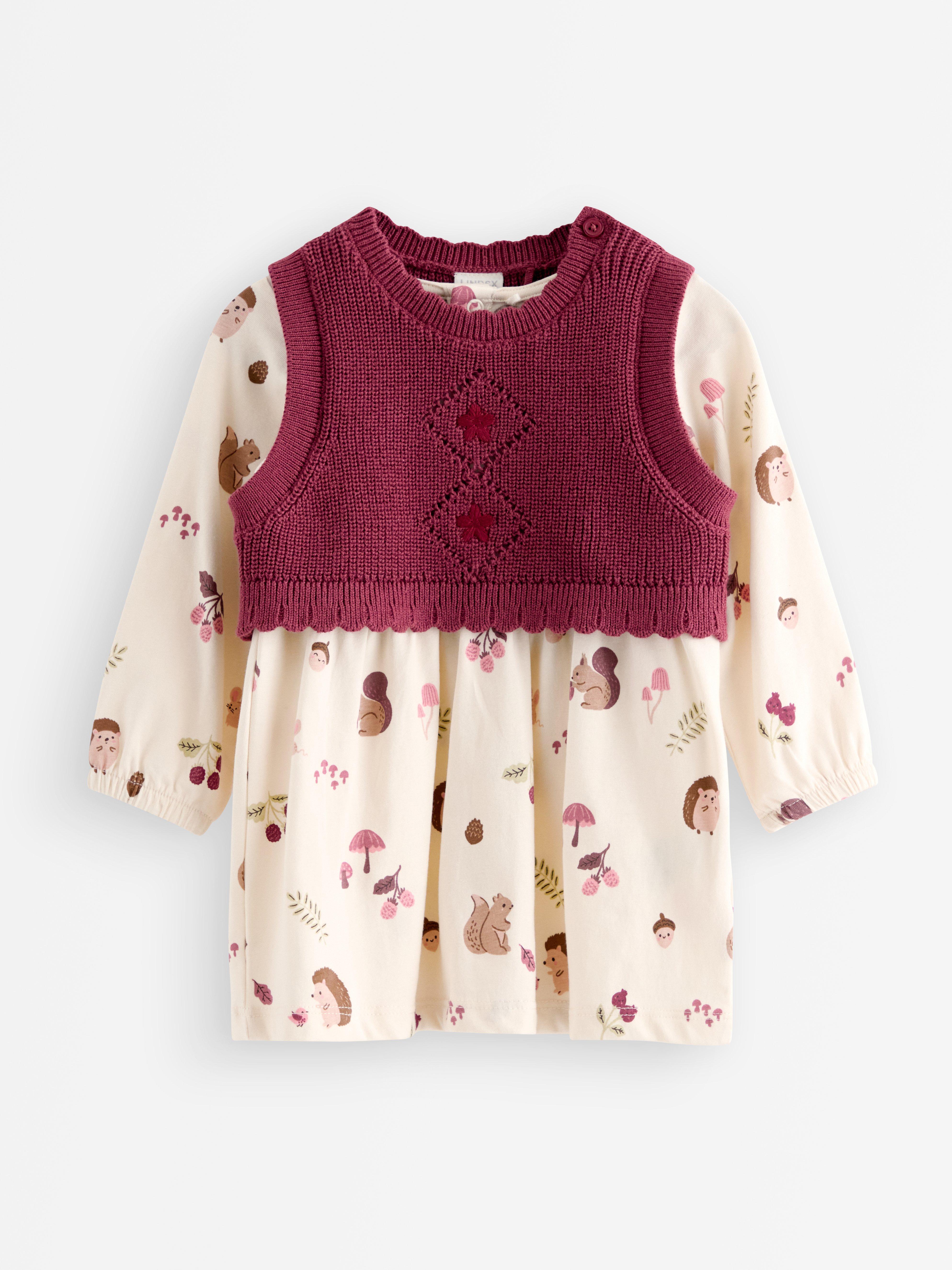Cardigan - Barn - Vit
