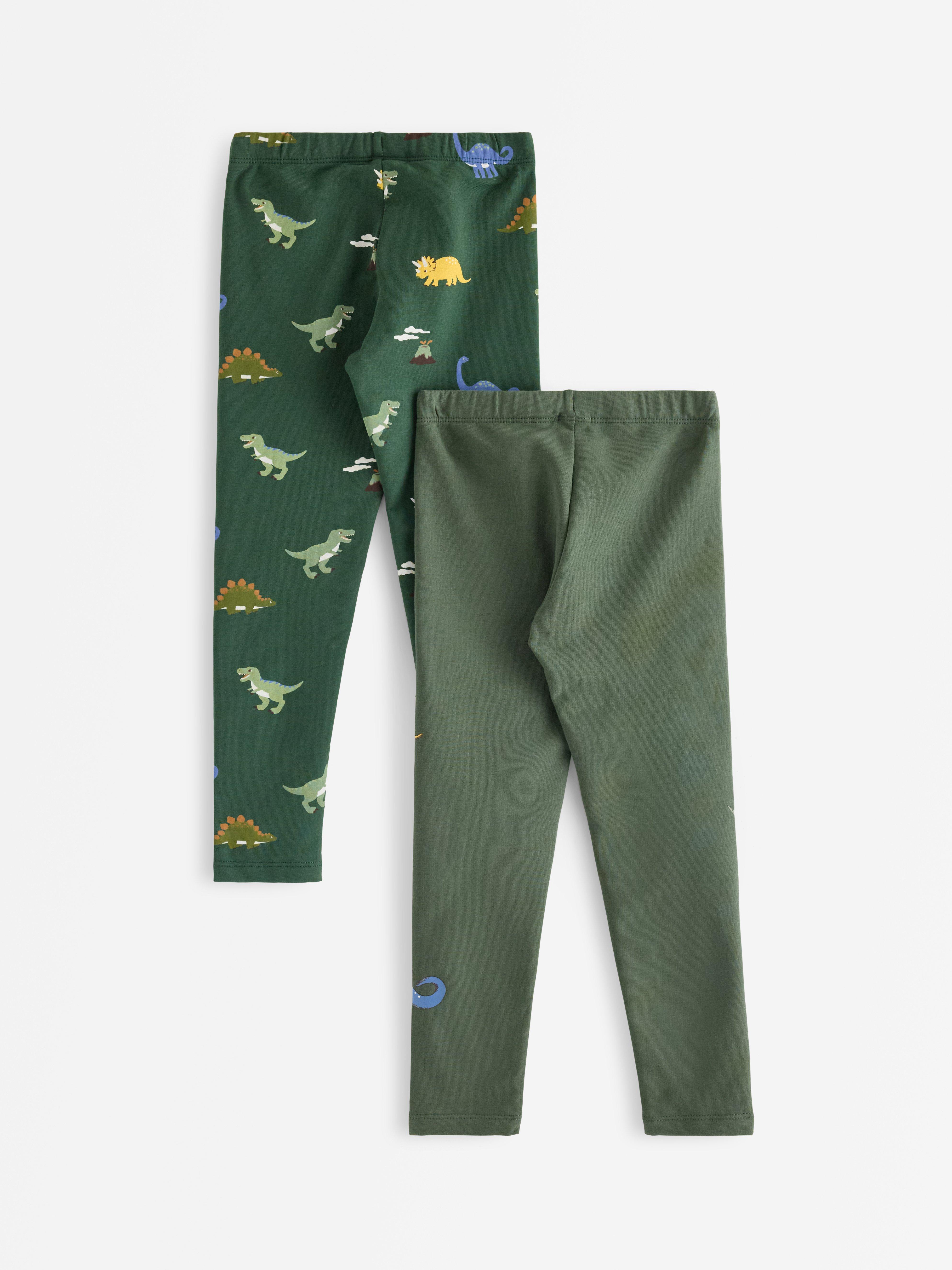 Leggings - Barn - Grønn