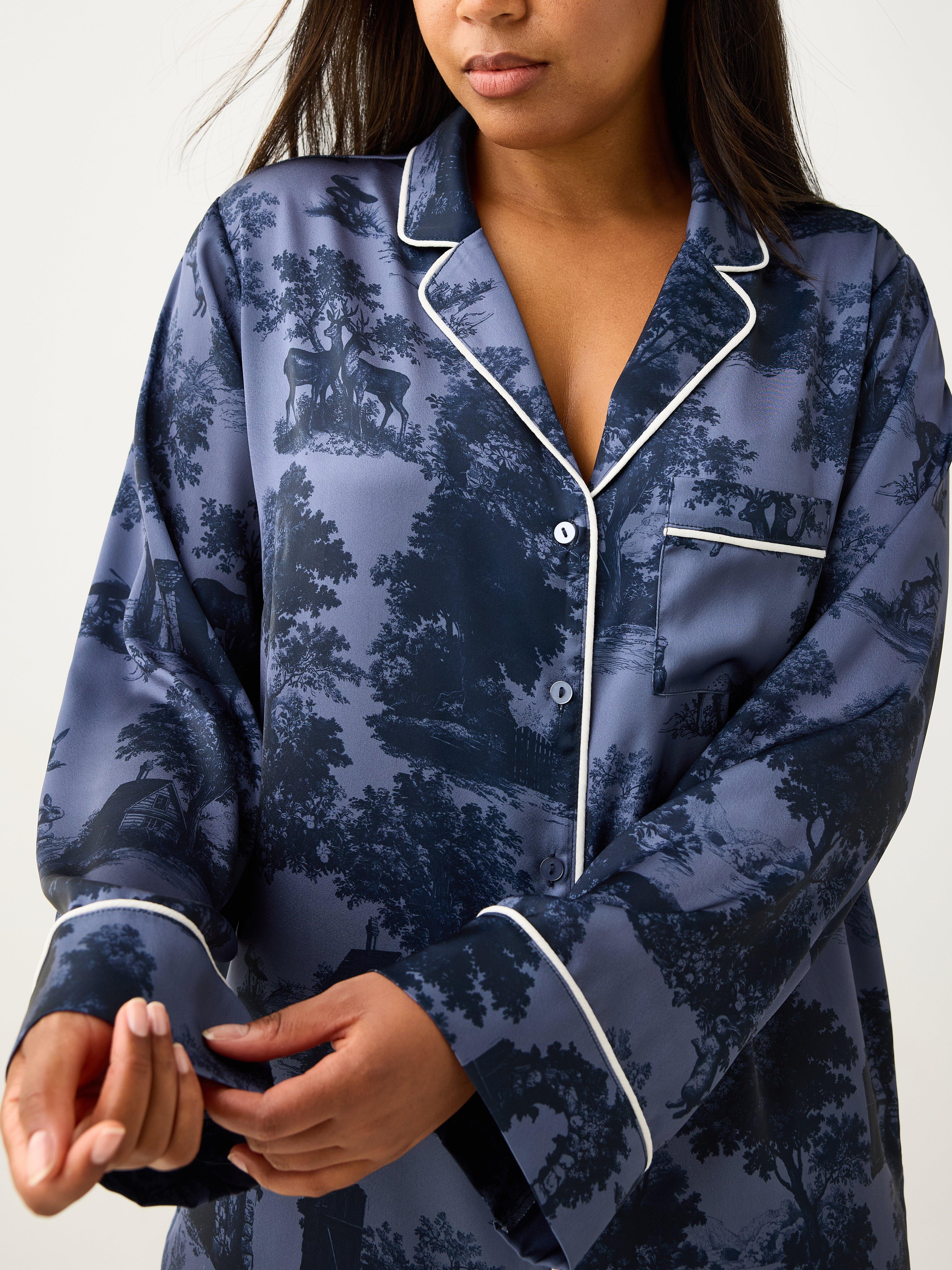 Pyjama Set - Lingerie - Blue