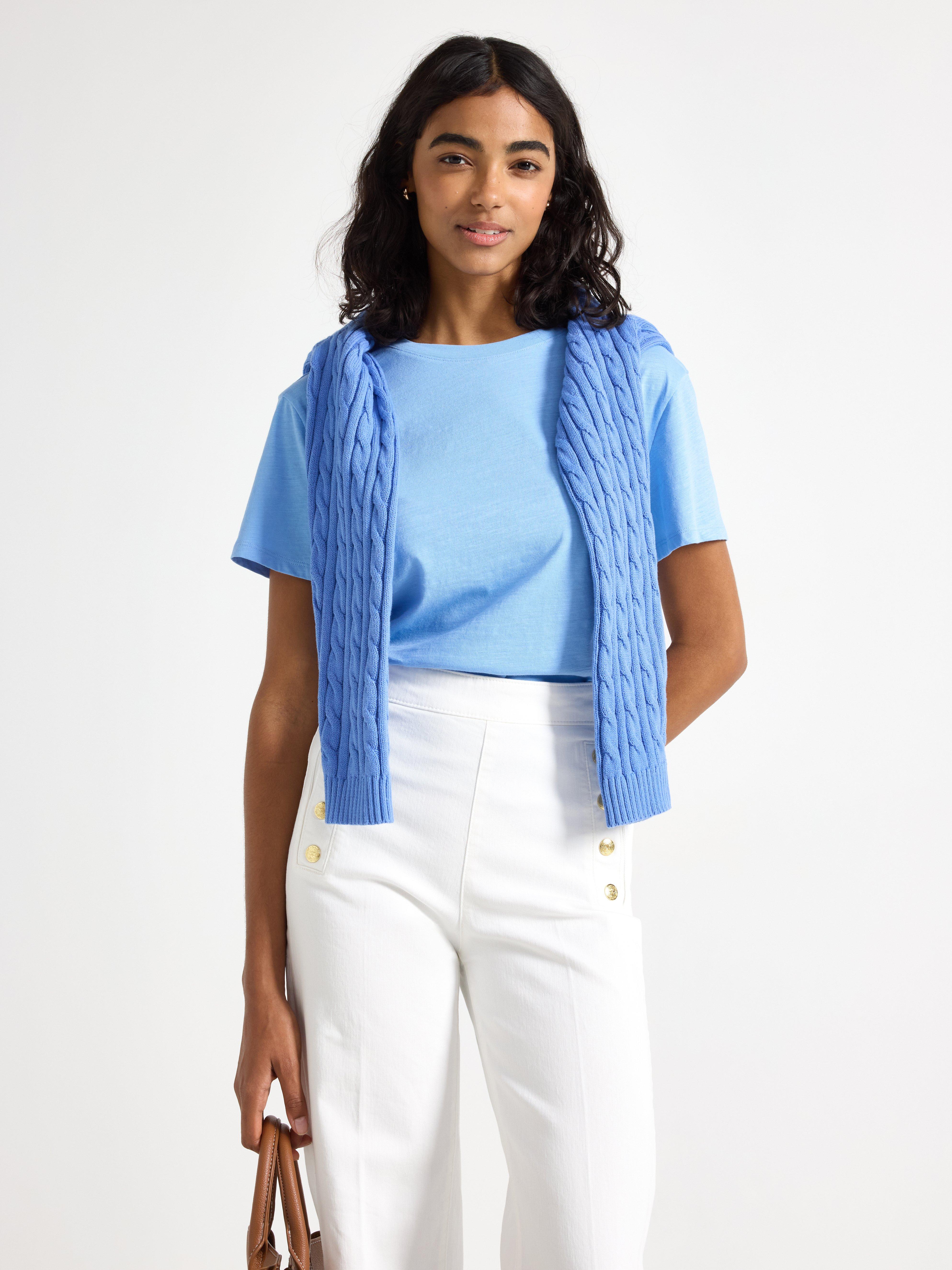 Top - Womens Wear - Blue