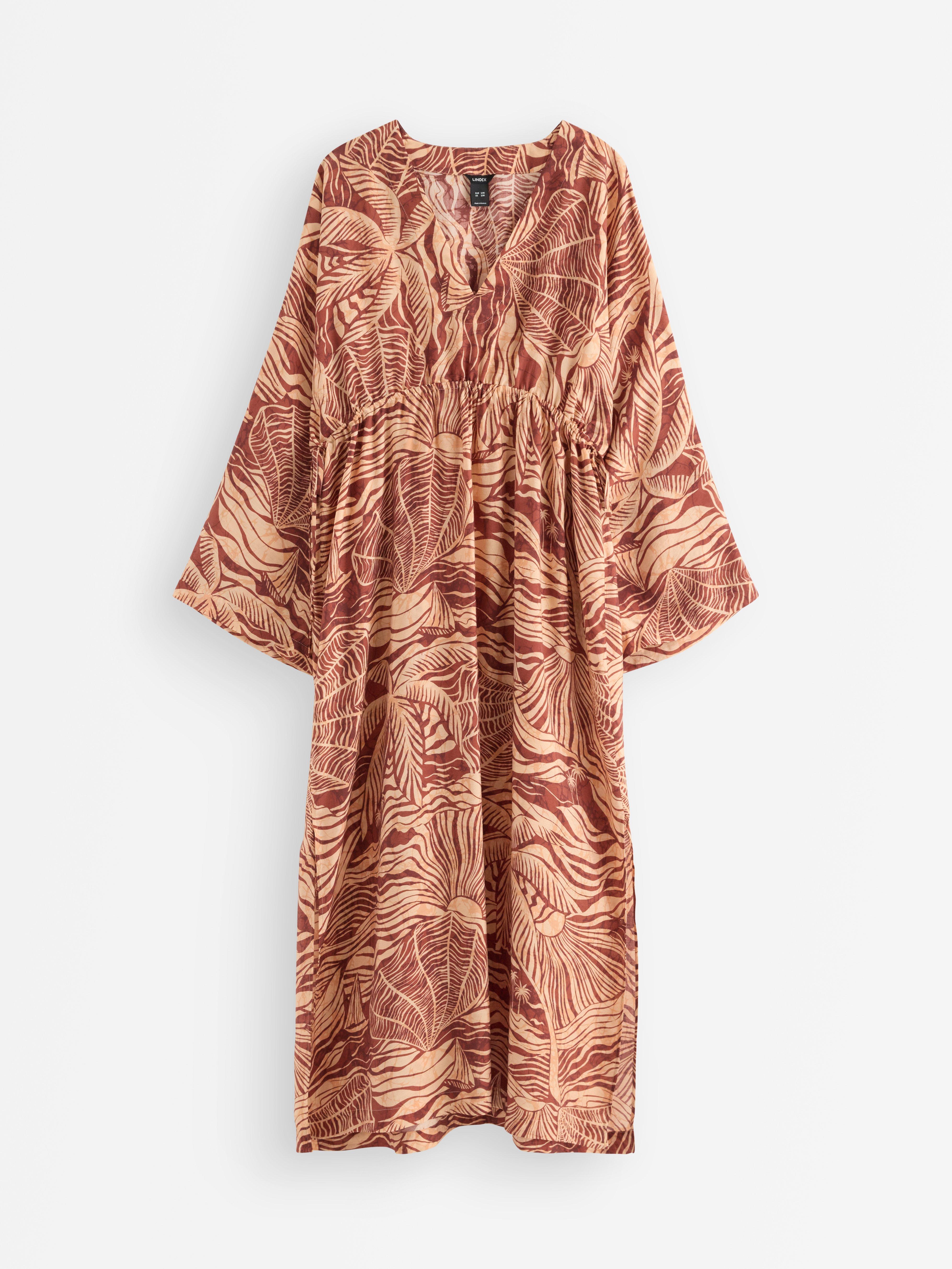 Kaftan - Dame - Oransje