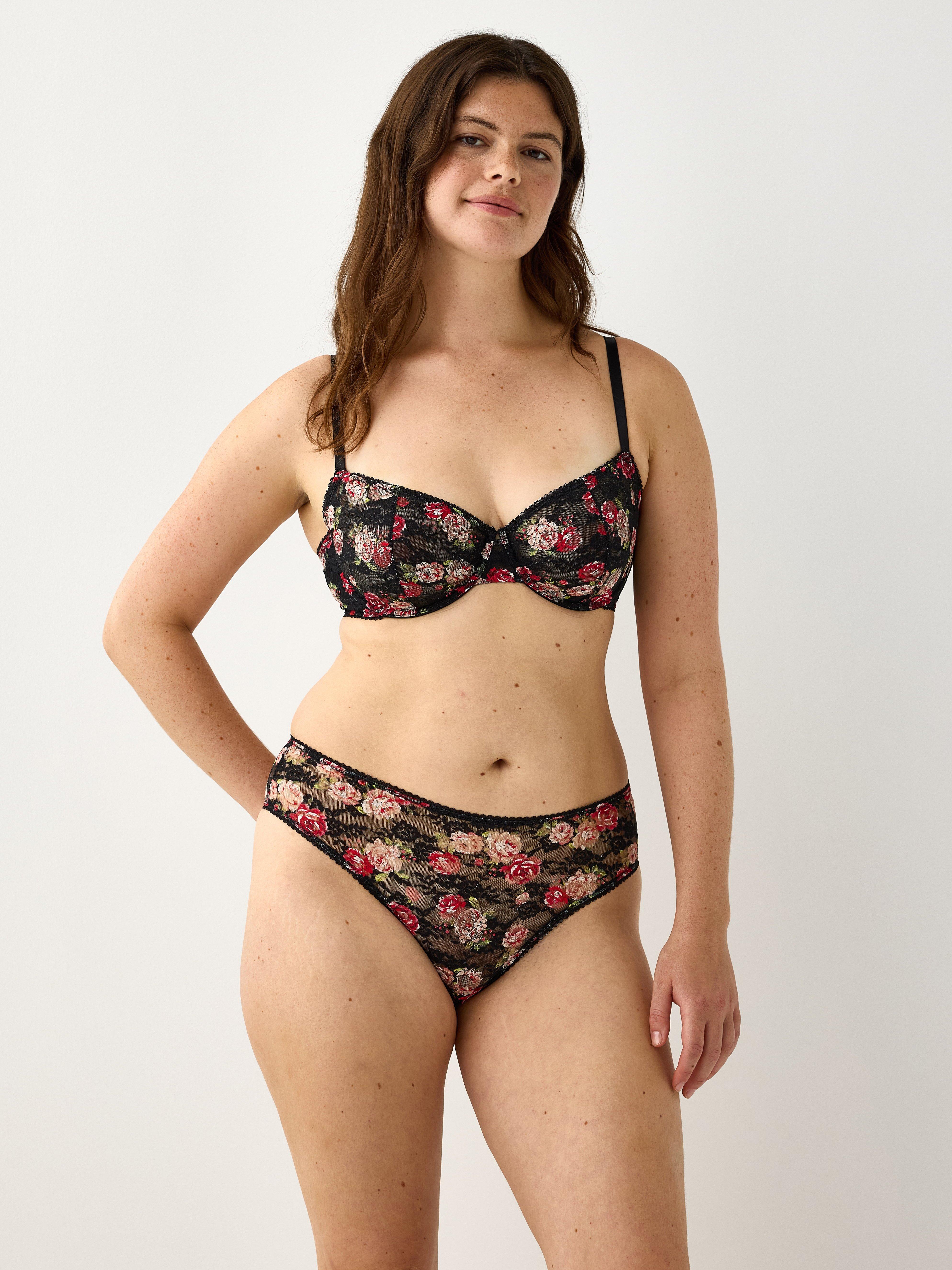 Unpadded Bra - Lingerie - Black