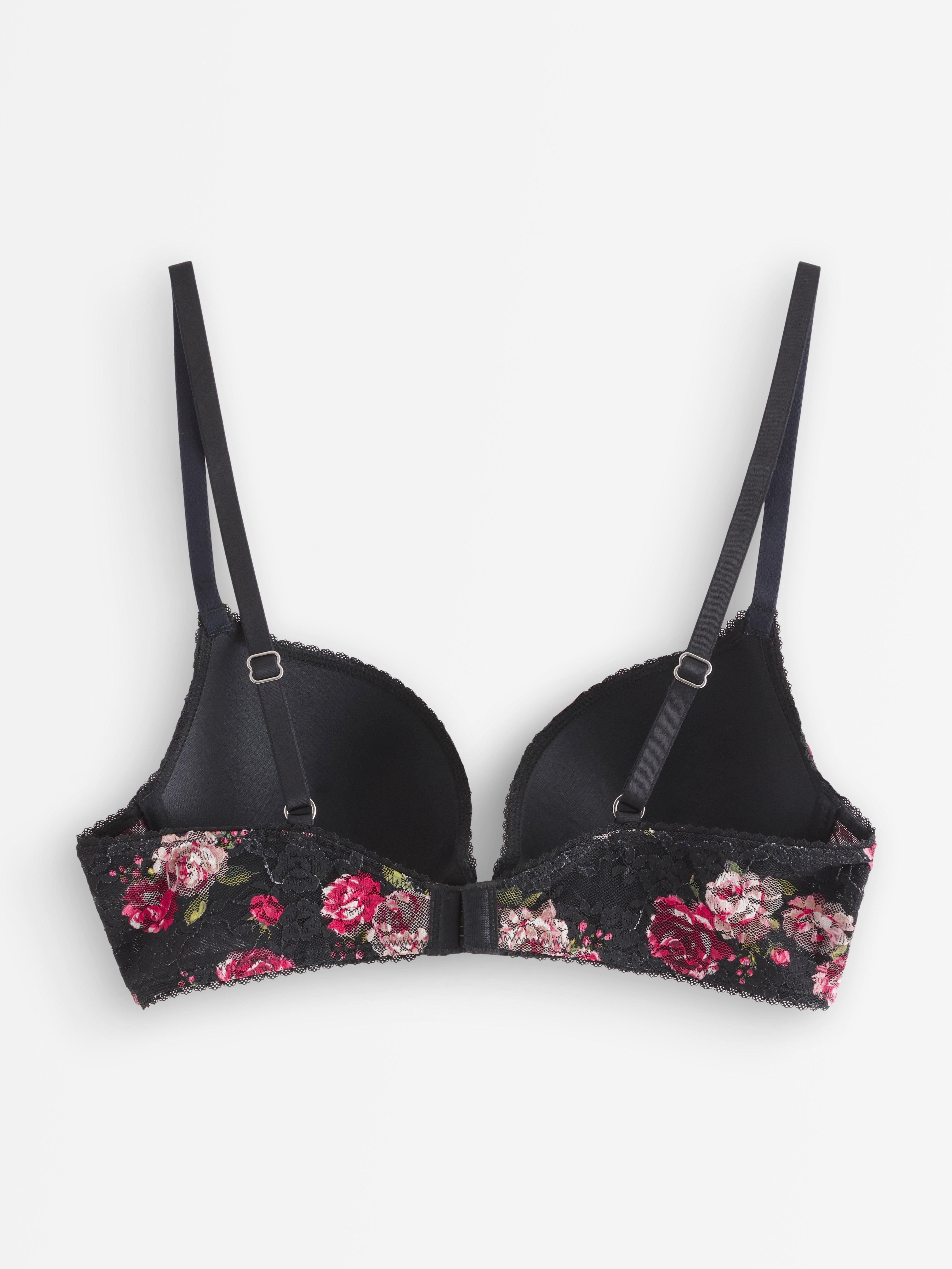Malva Push up Bra - Lingerie - Black