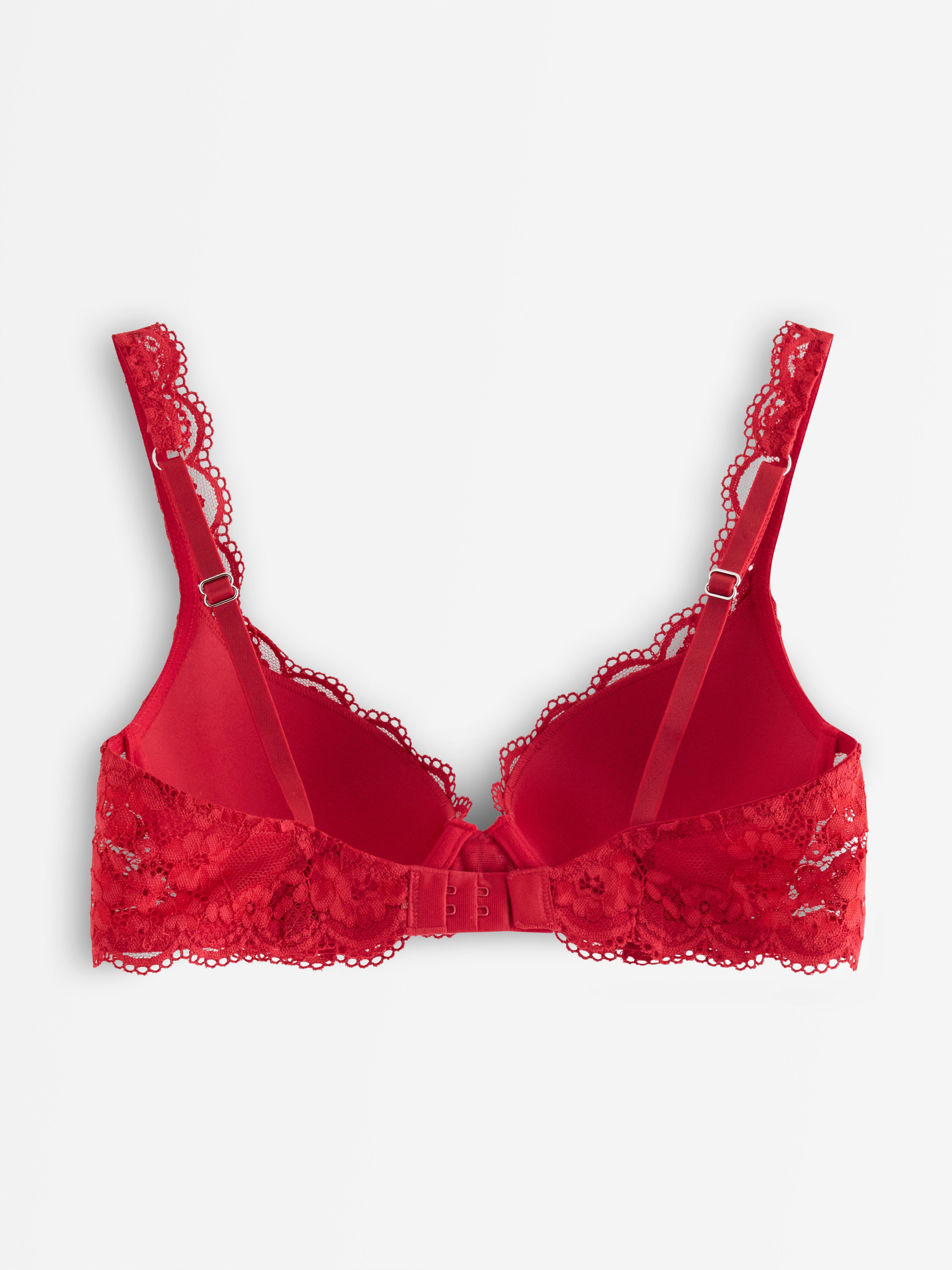 Malva push-up rintaliivit - Alusvaatteet - Punainen