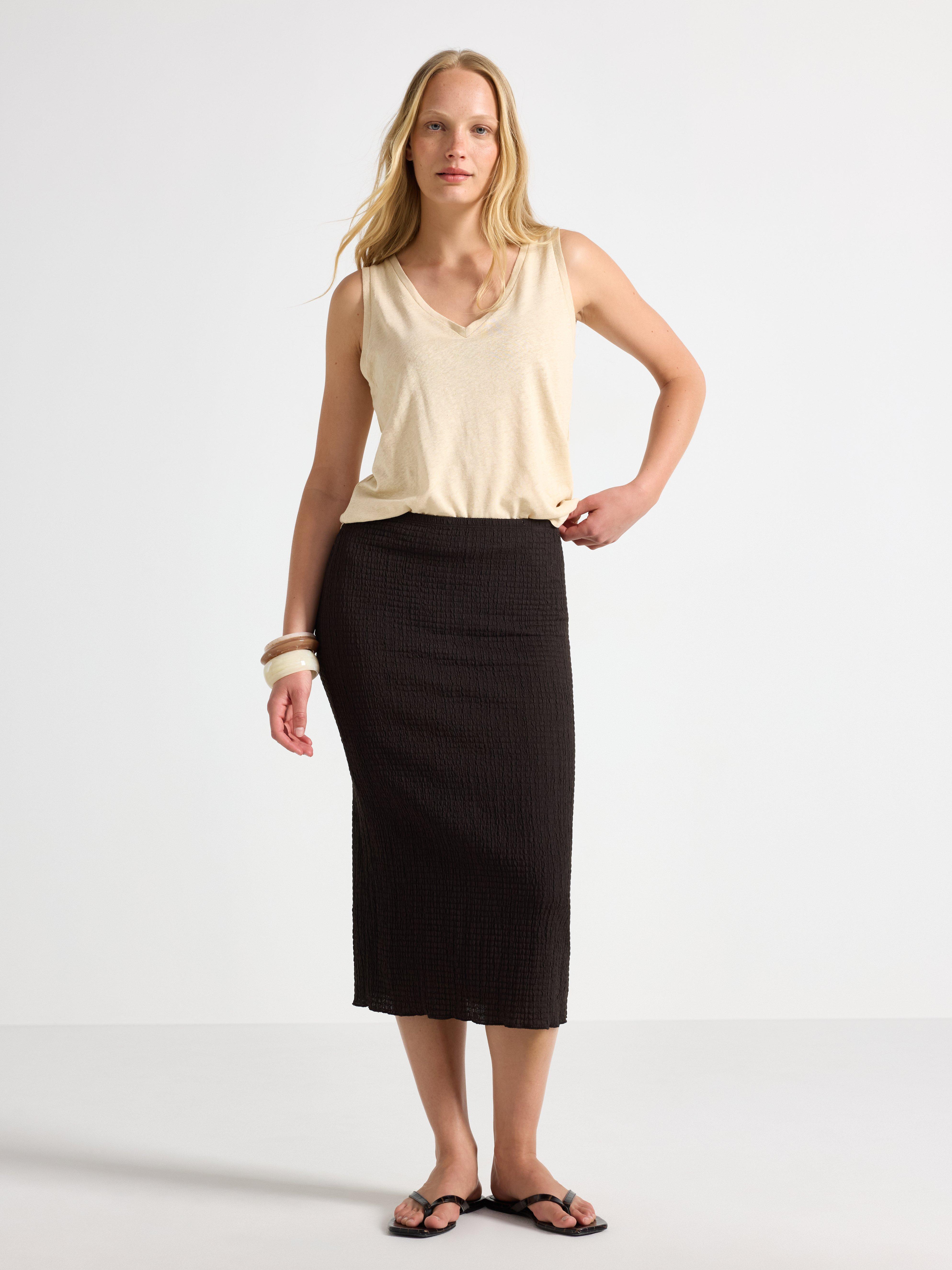 Skirt - Womens Wear - Brown