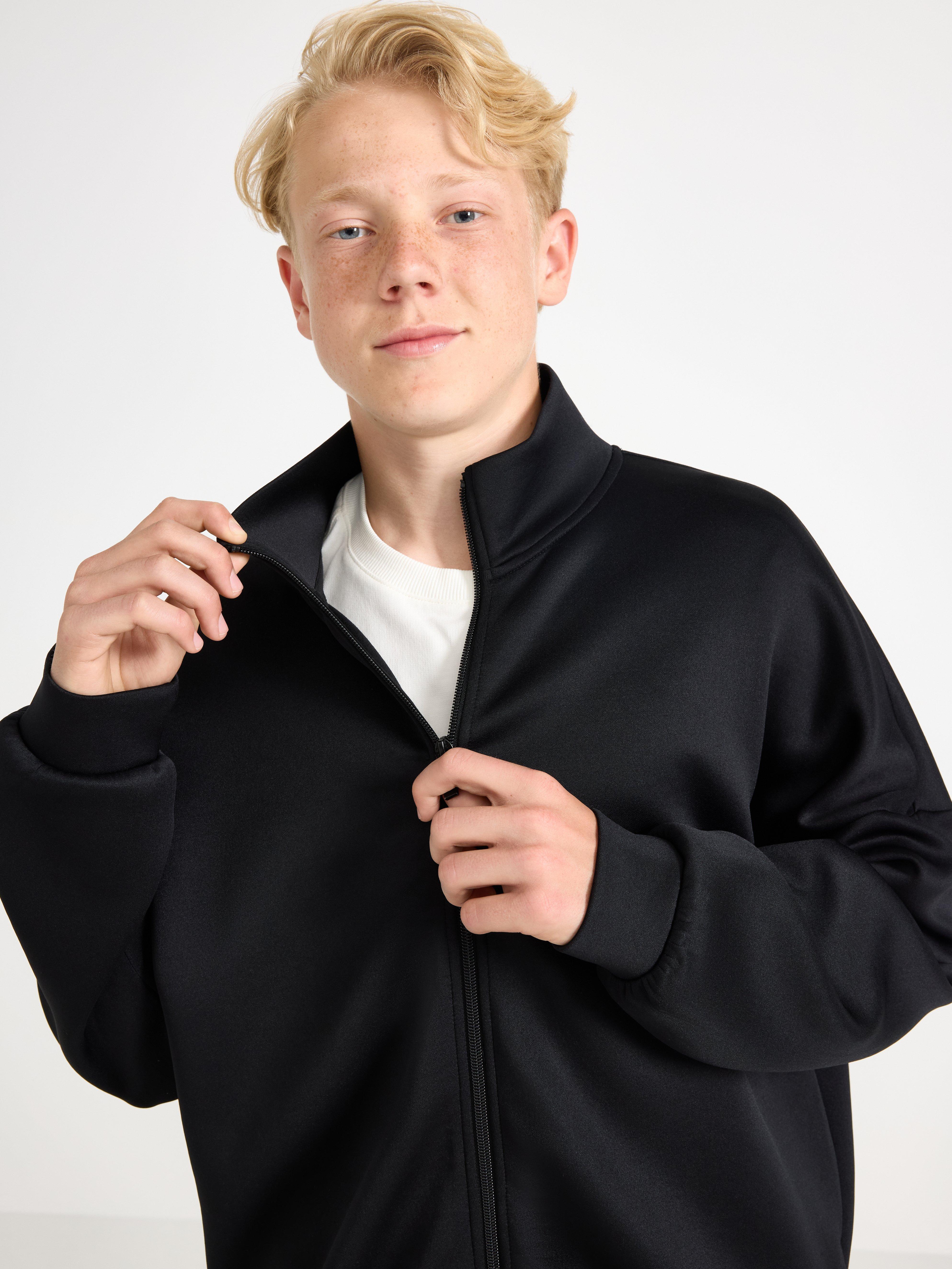 Sweatshirt - Barn - Svart