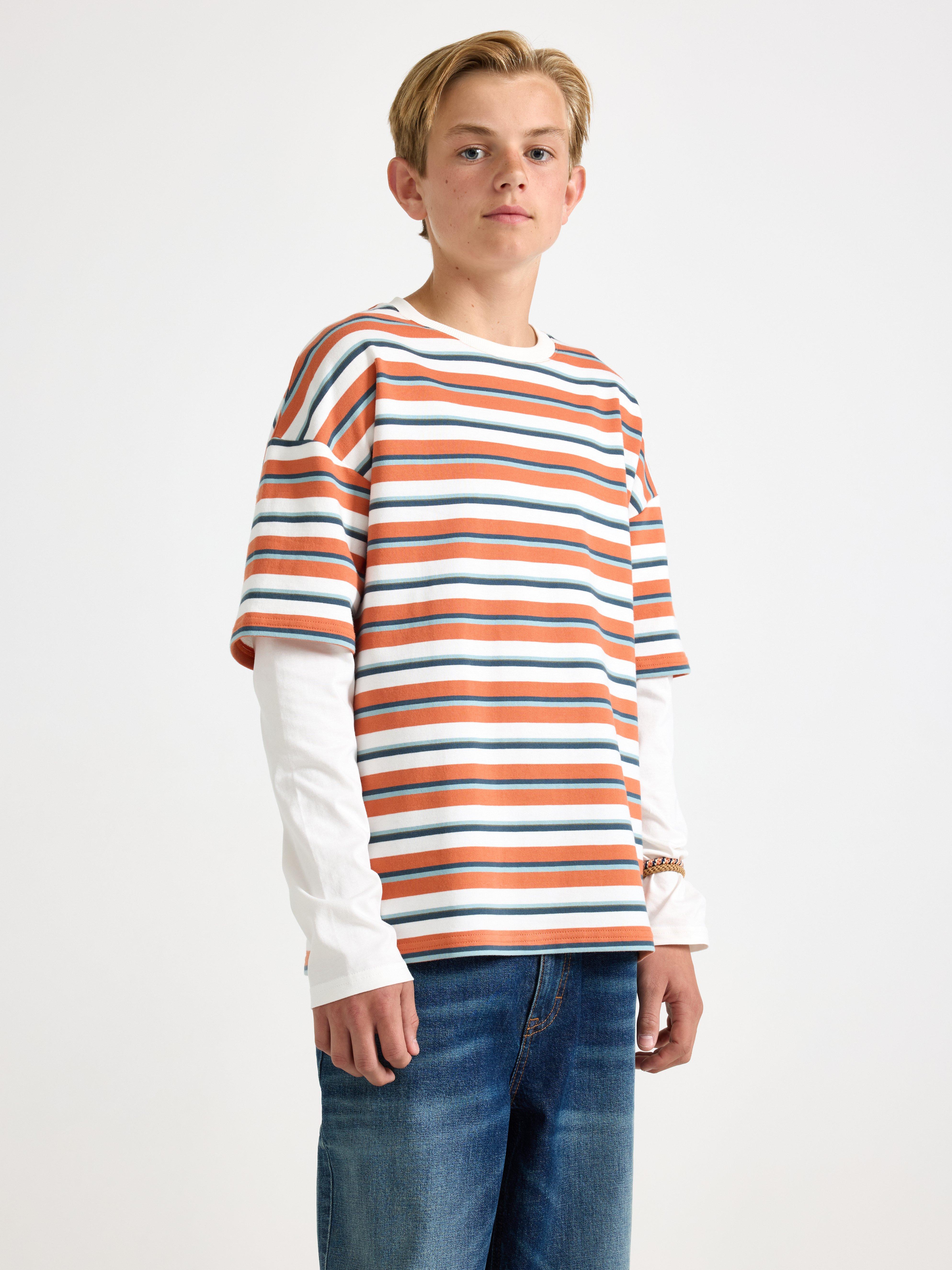 T-shirt - Barn - Orange