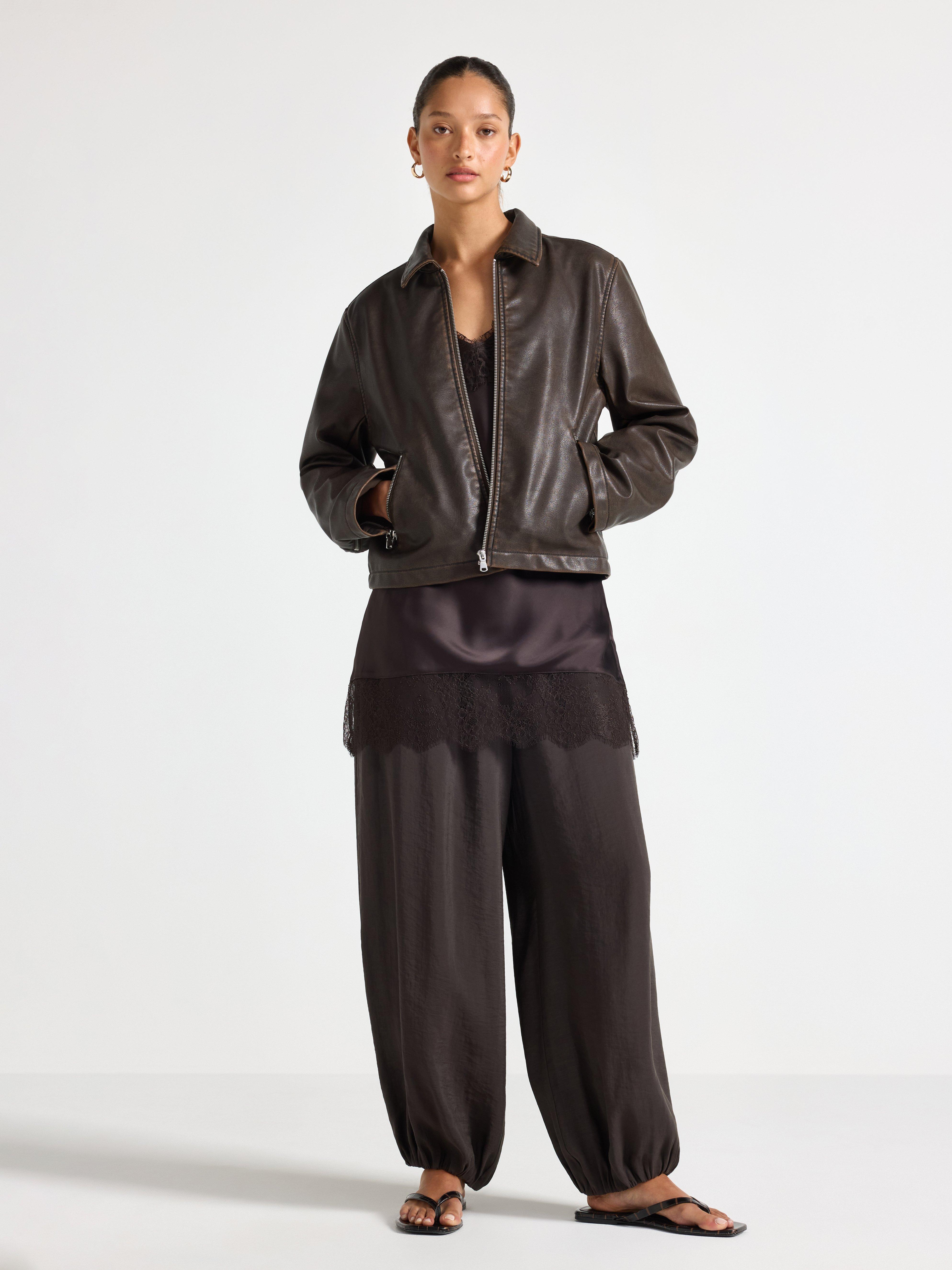 Trousers - Womens Wear - Brown