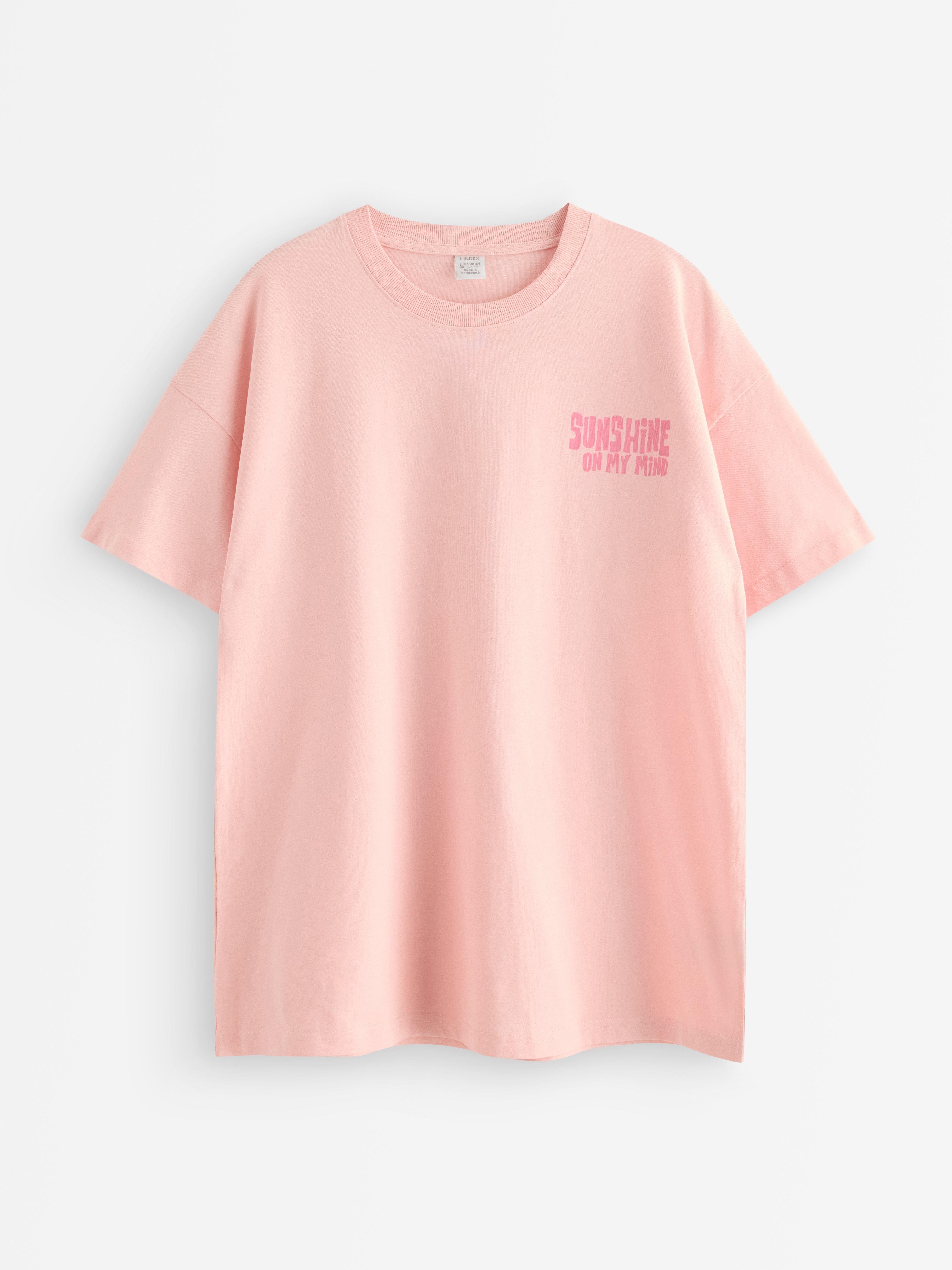 T-shirt - Barn - Rosa