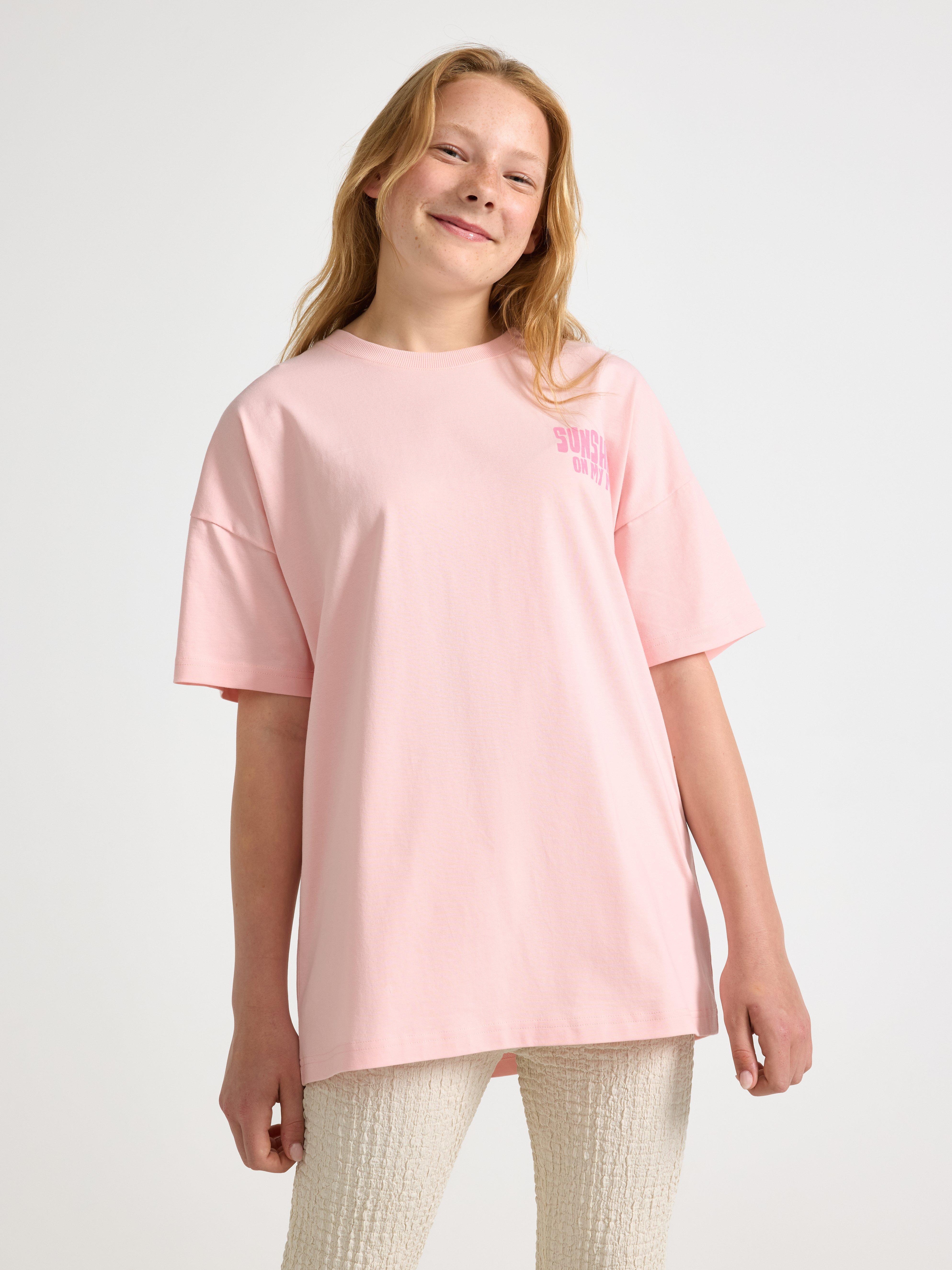 T-shirt - Barn - Rosa