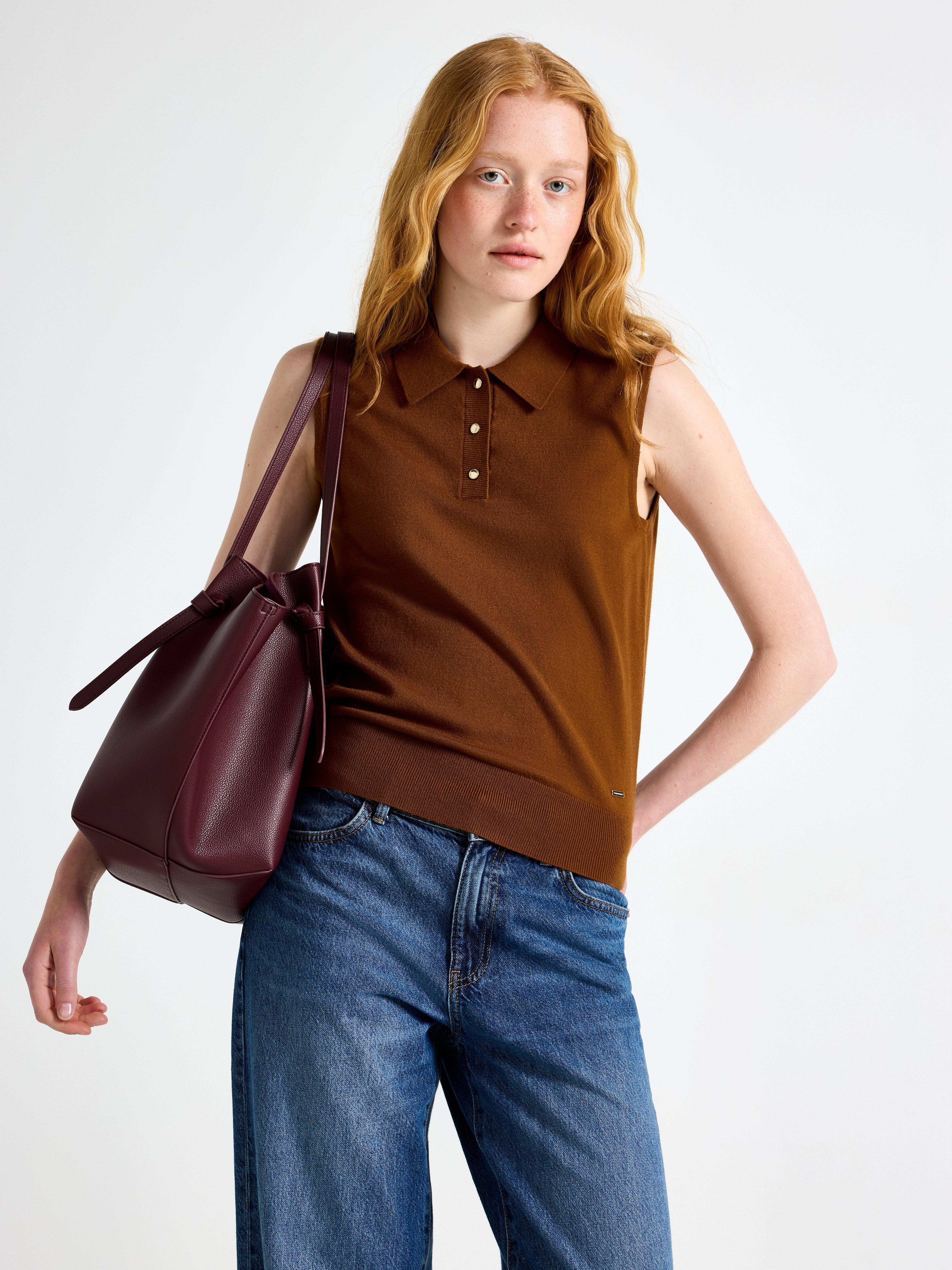 Top - Womens Wear - Brown