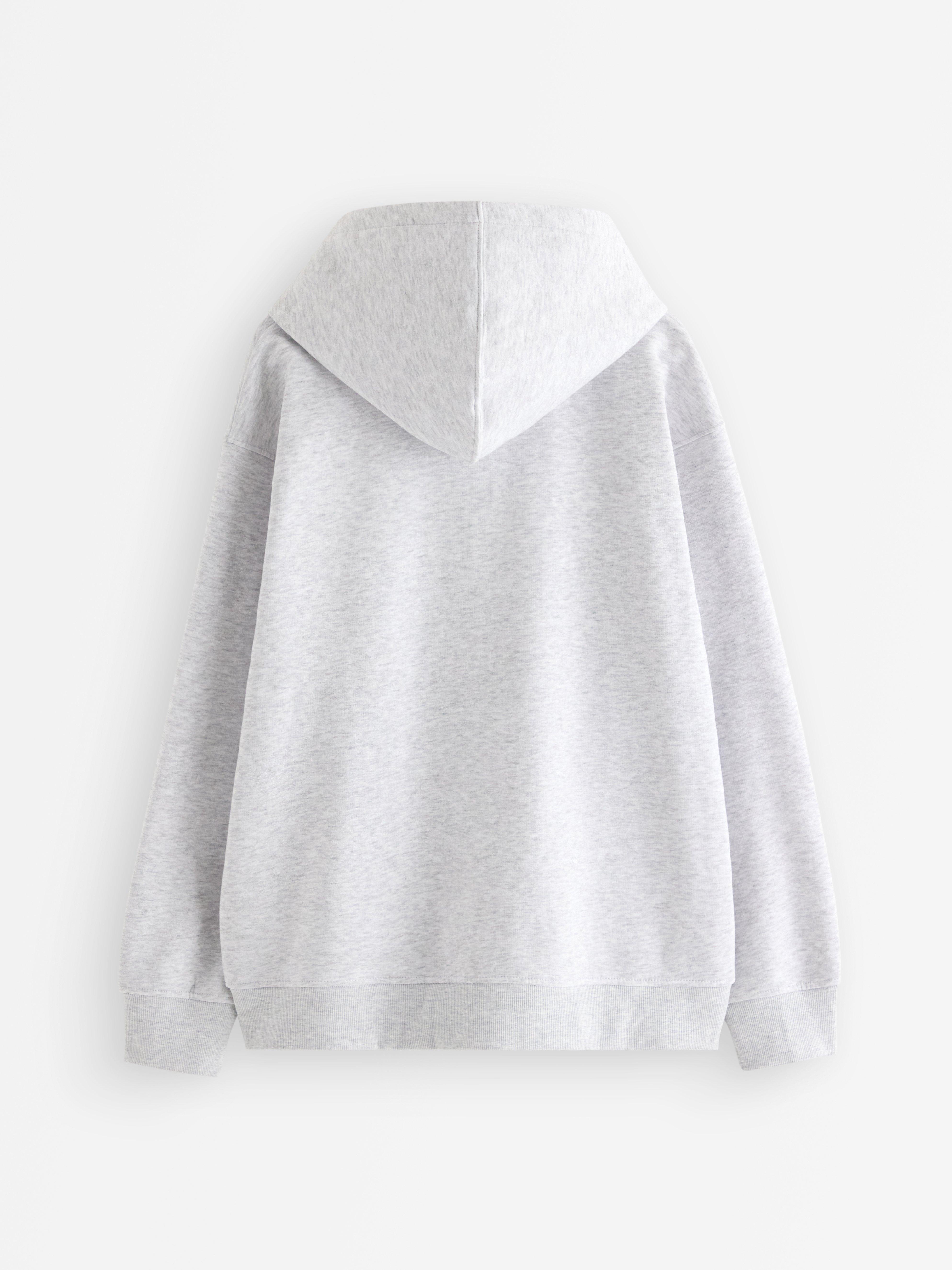 Sweatshirt med hætte - Børn - Grå