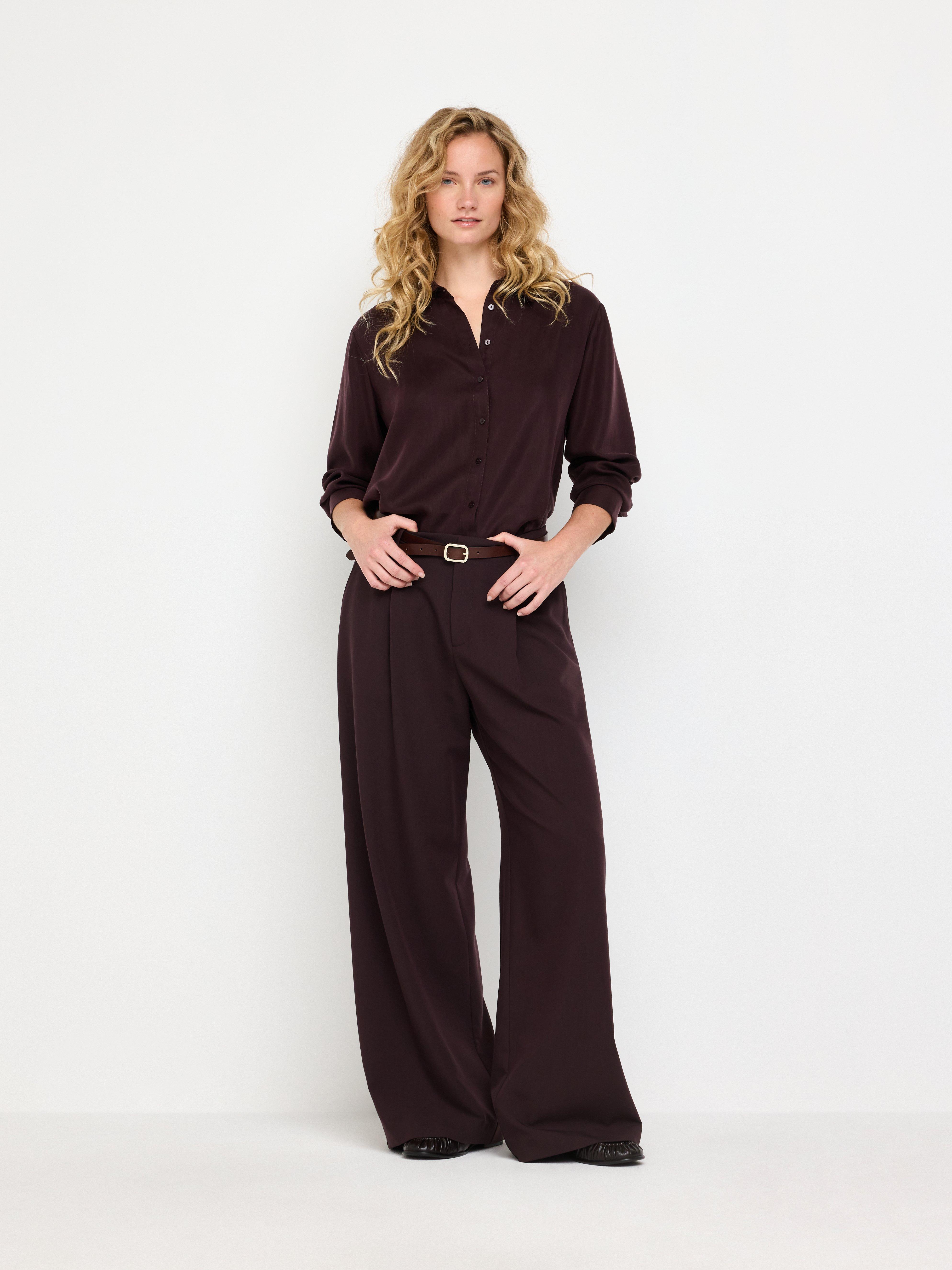 Trousers - Womens Wear - Brown
