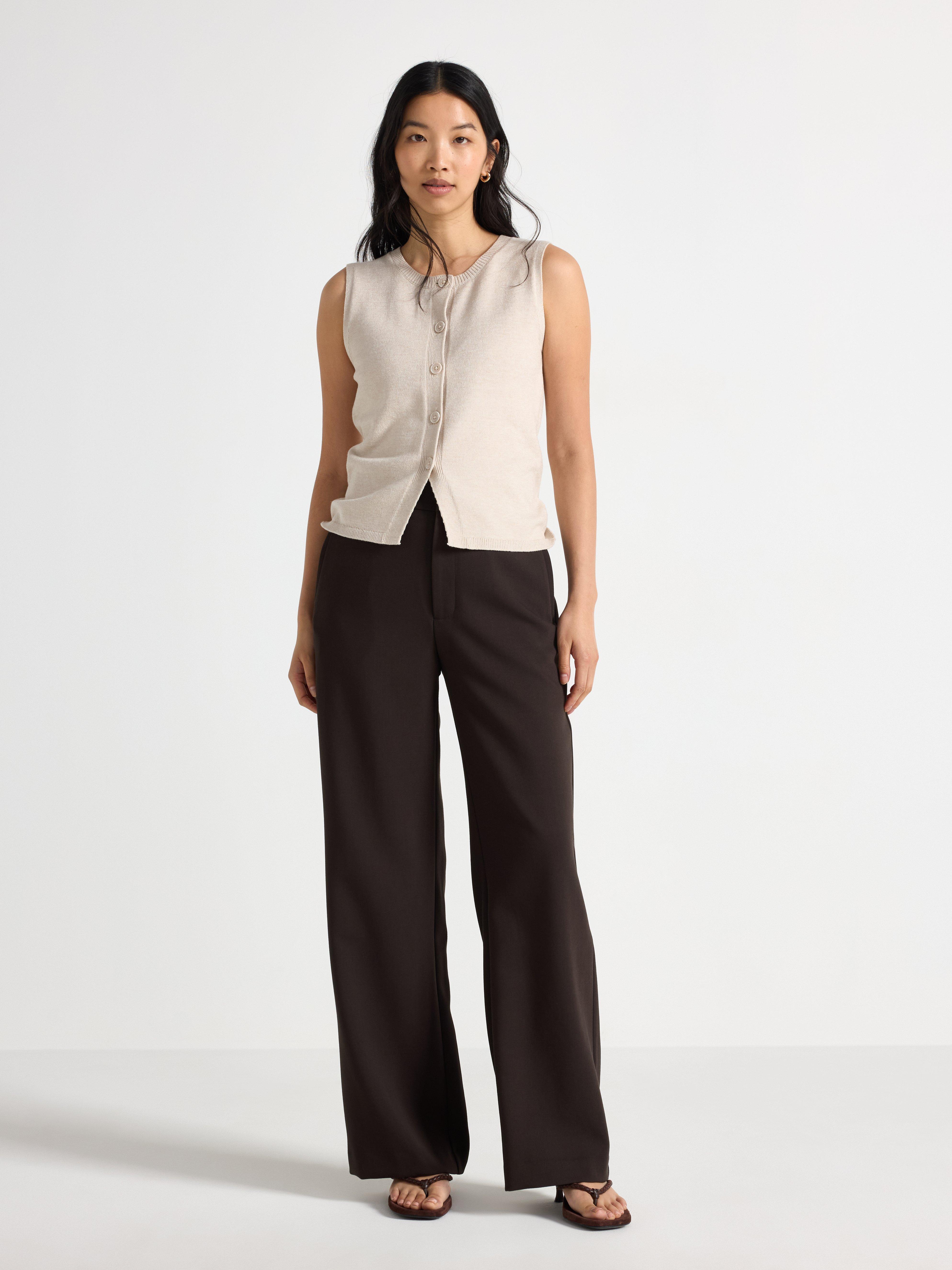 Trousers - Womens Wear - Brown