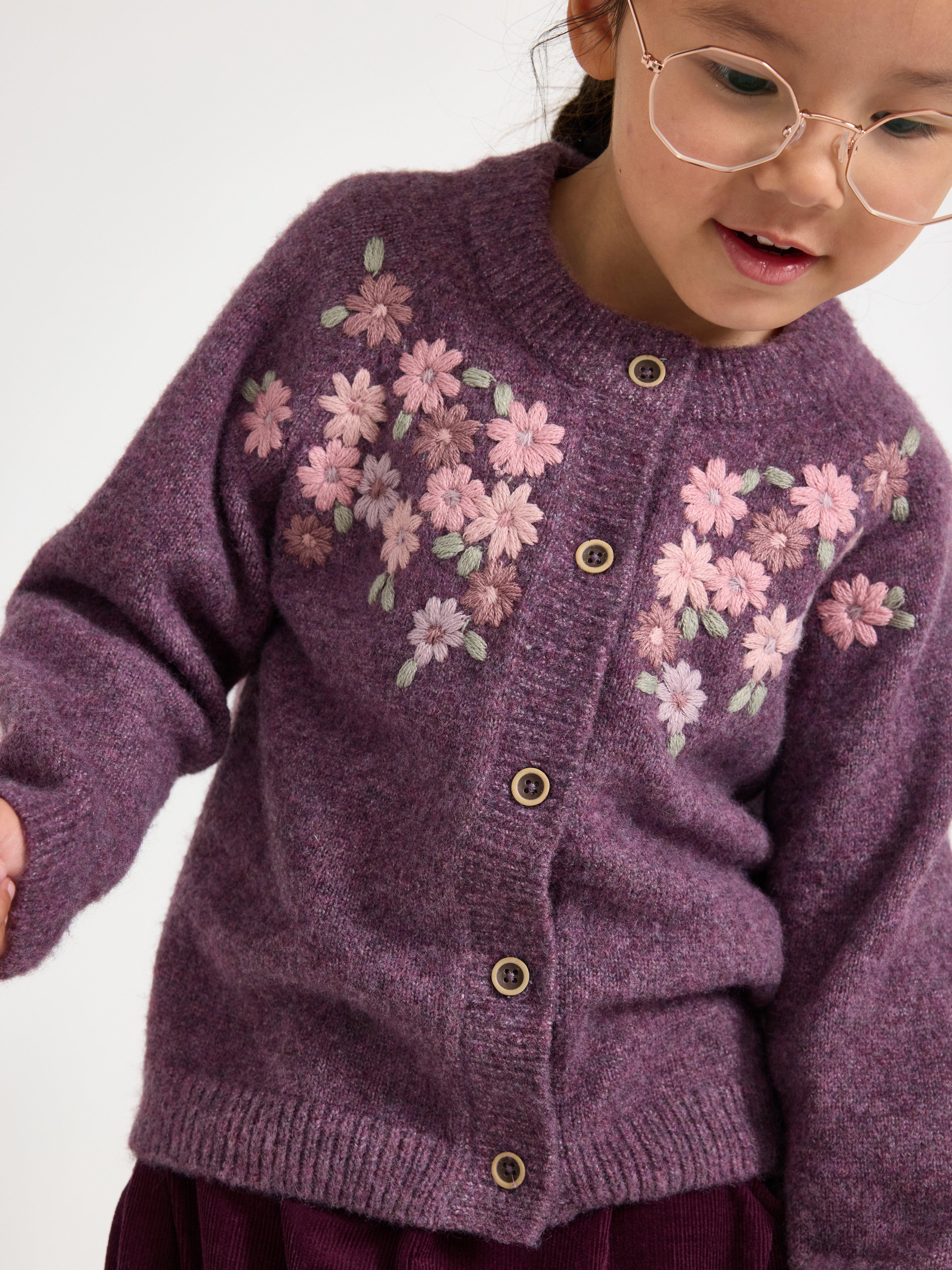 Cardigan - Kids Wear - Lilac