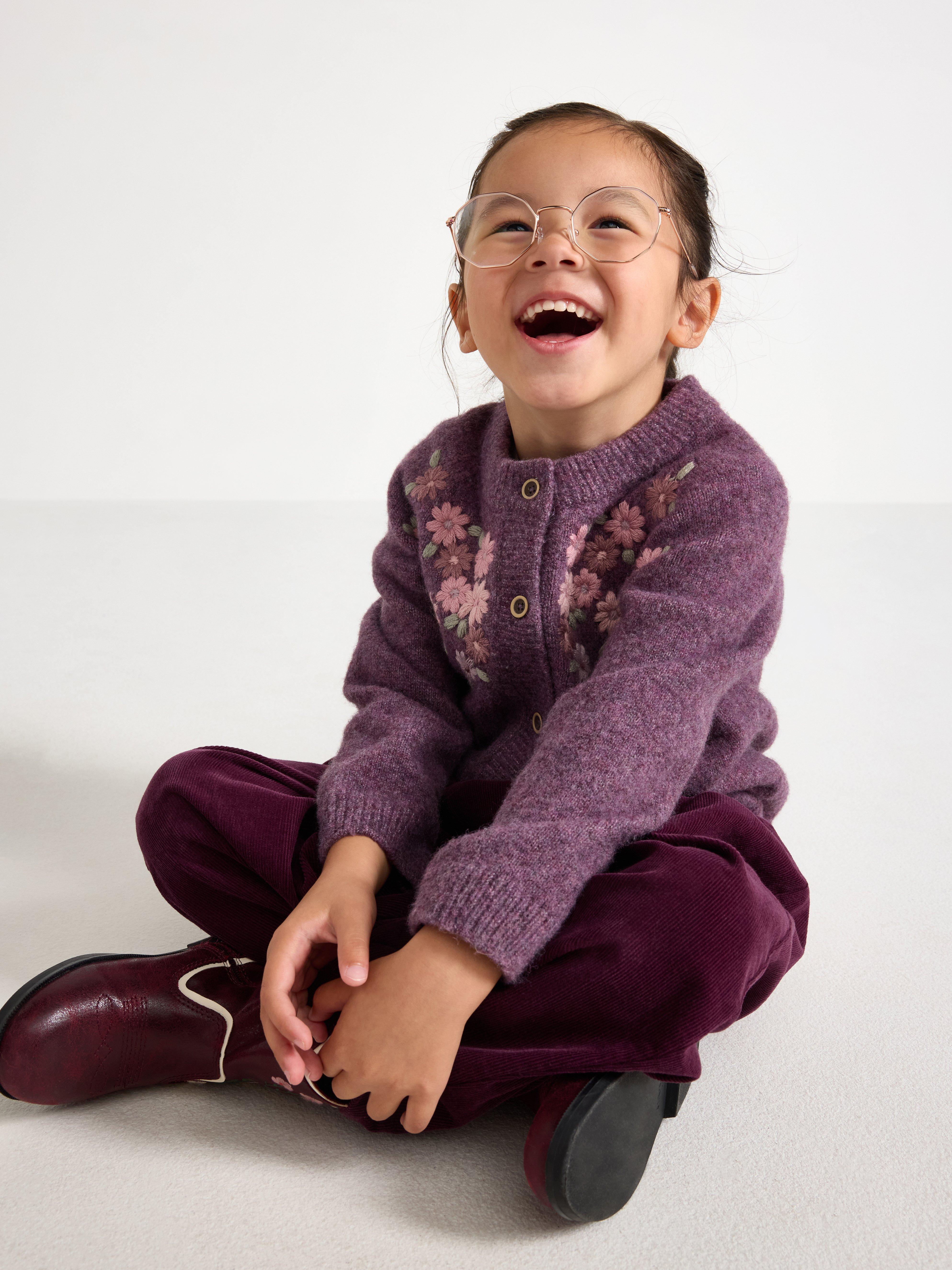 Cardigan - Kids Wear - Lilac