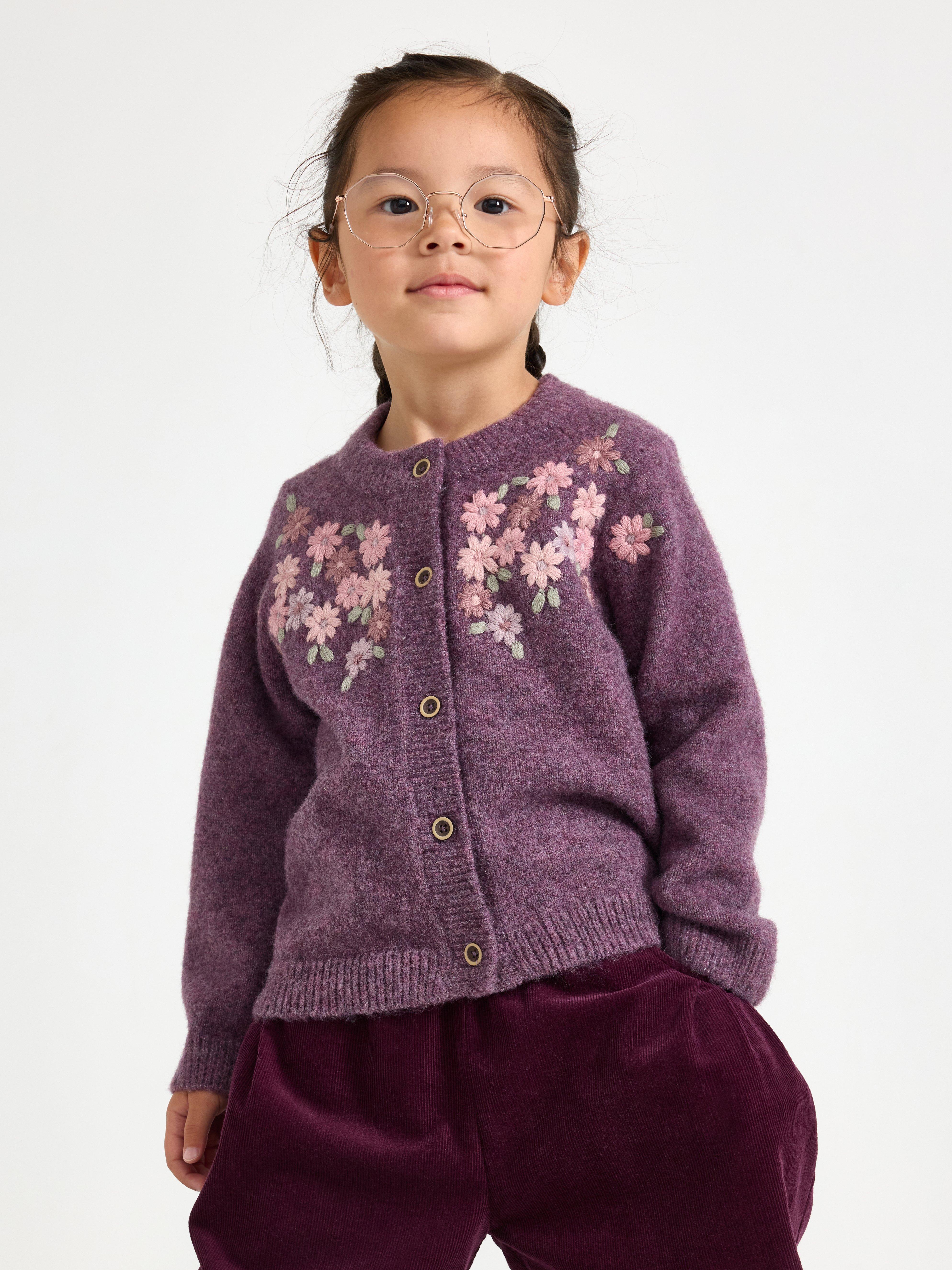 Cardigan - Kids Wear - Lilac