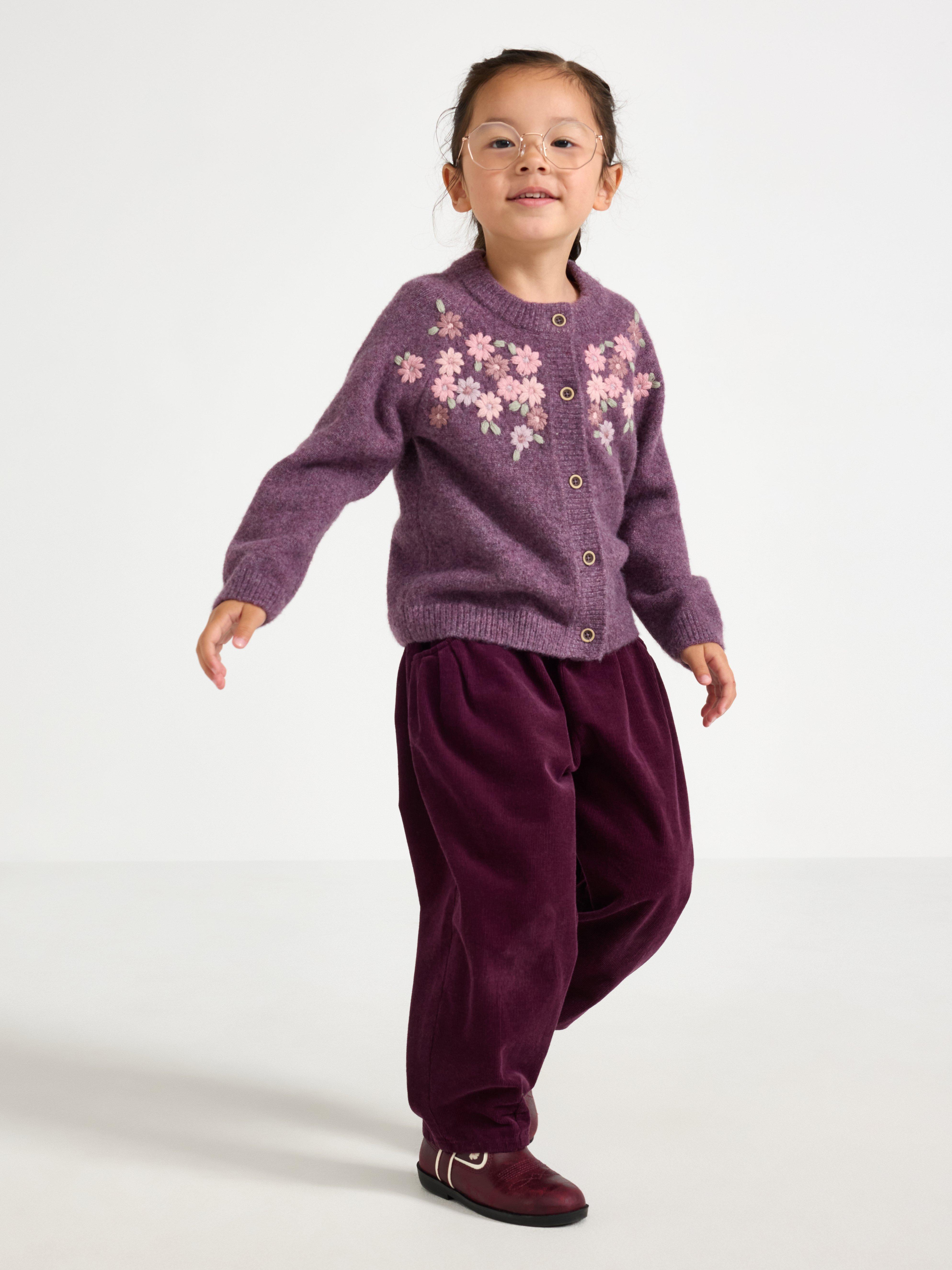 Cardigan - Kids Wear - Lilac
