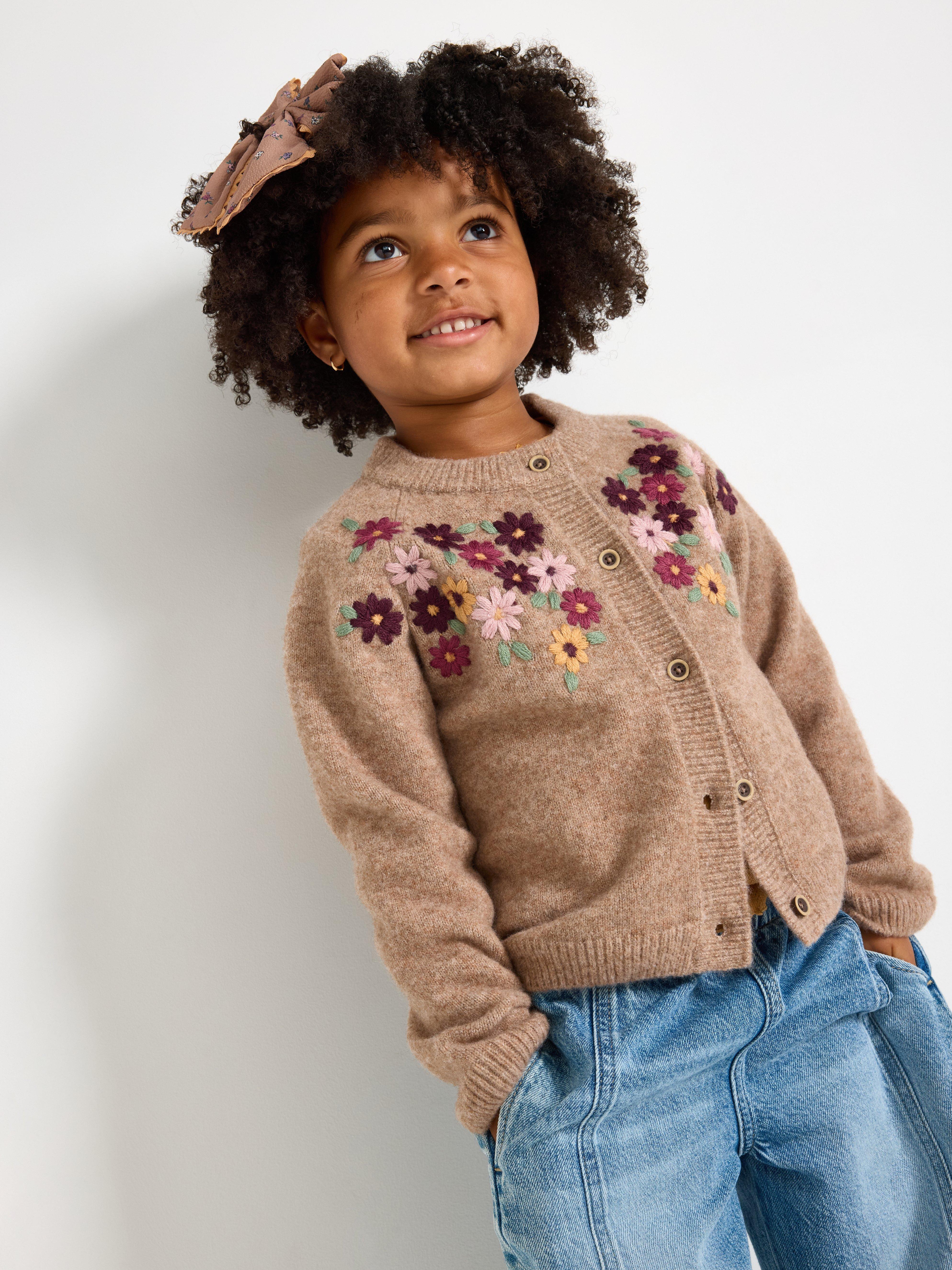 Cardigan - Barn - Beige