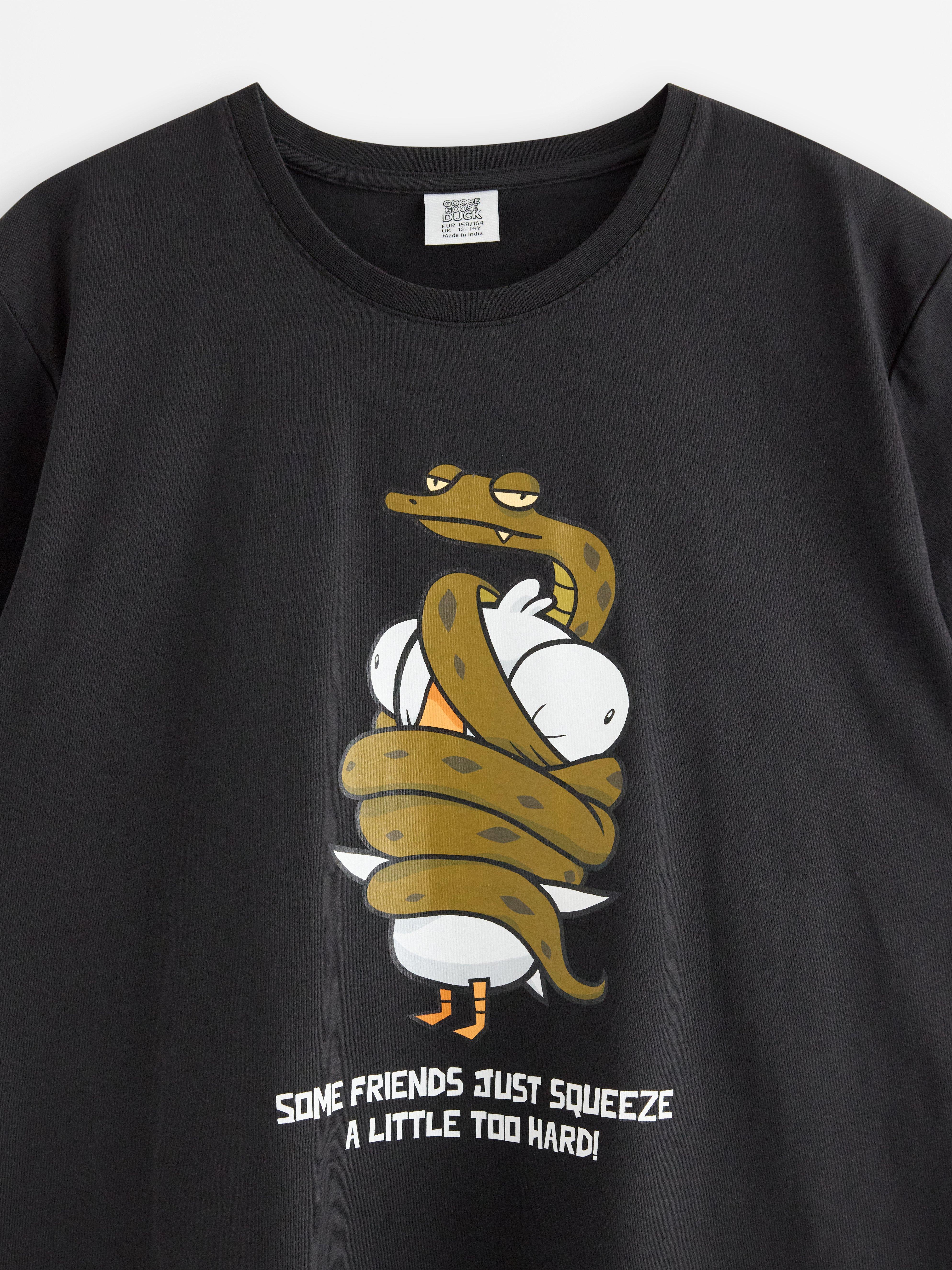 T-shirt - Barn - Svart