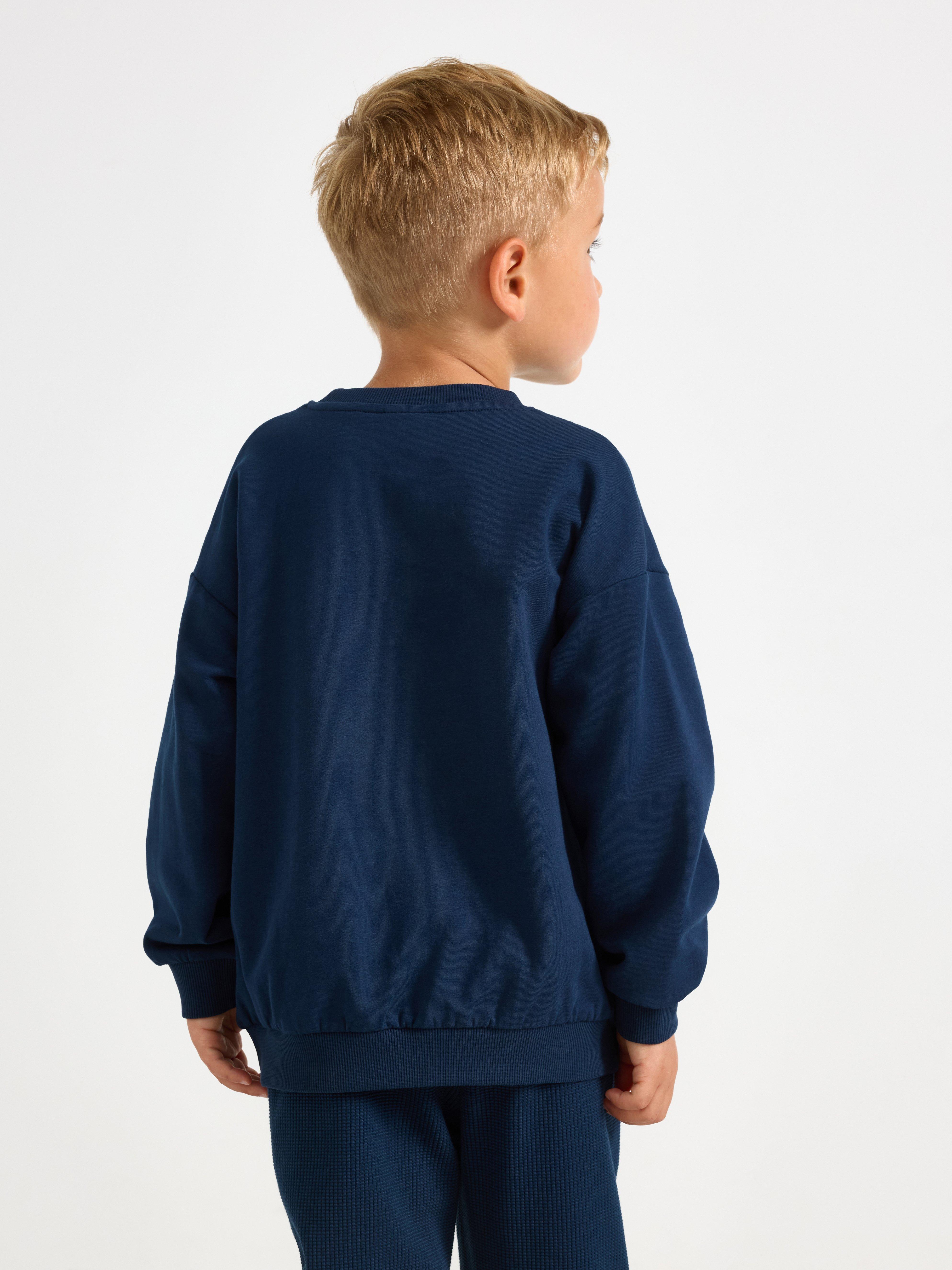 Sweatshirt - Kids Wear - Blue