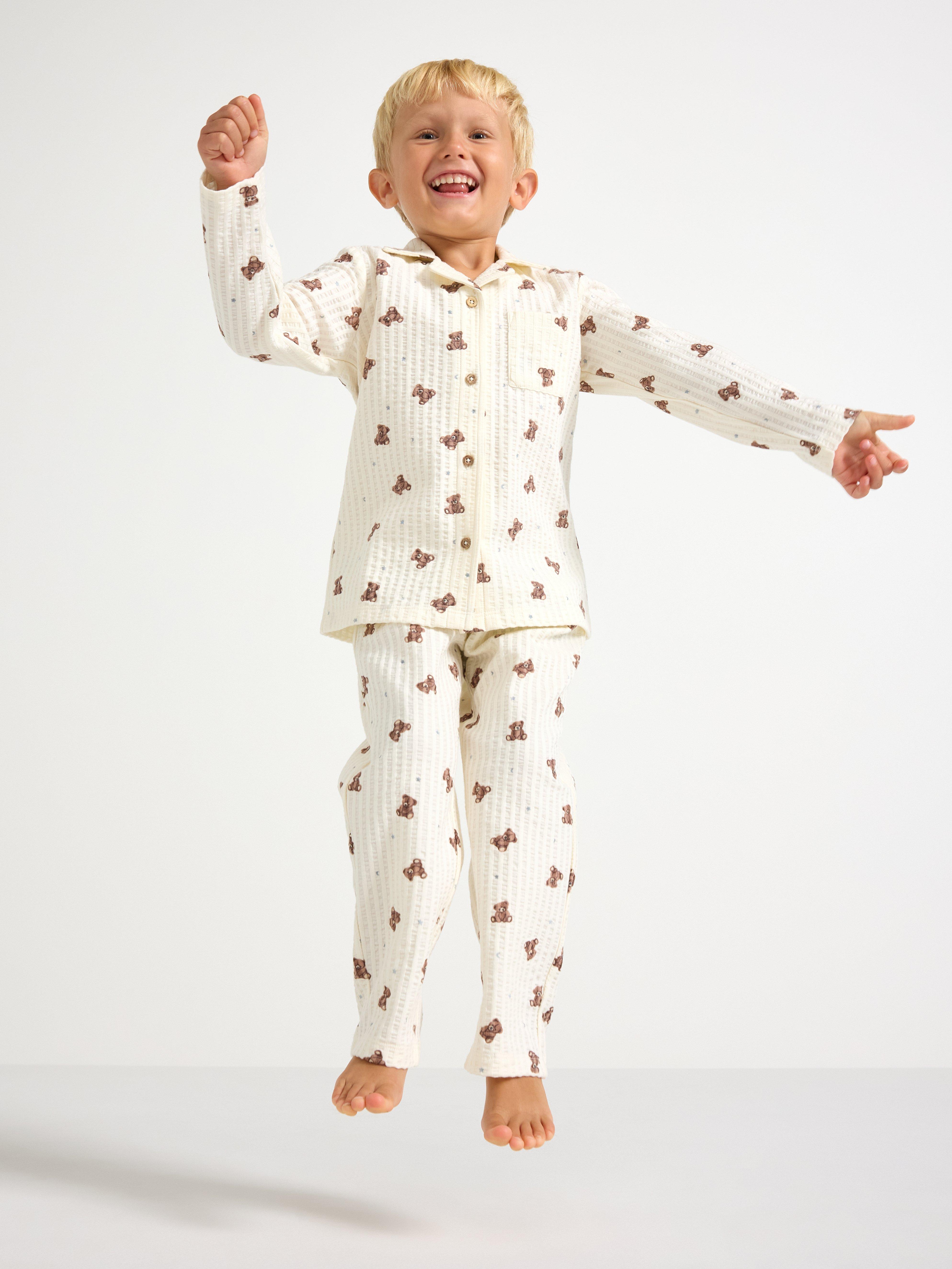 Pyjama Set - Kids Wear - White