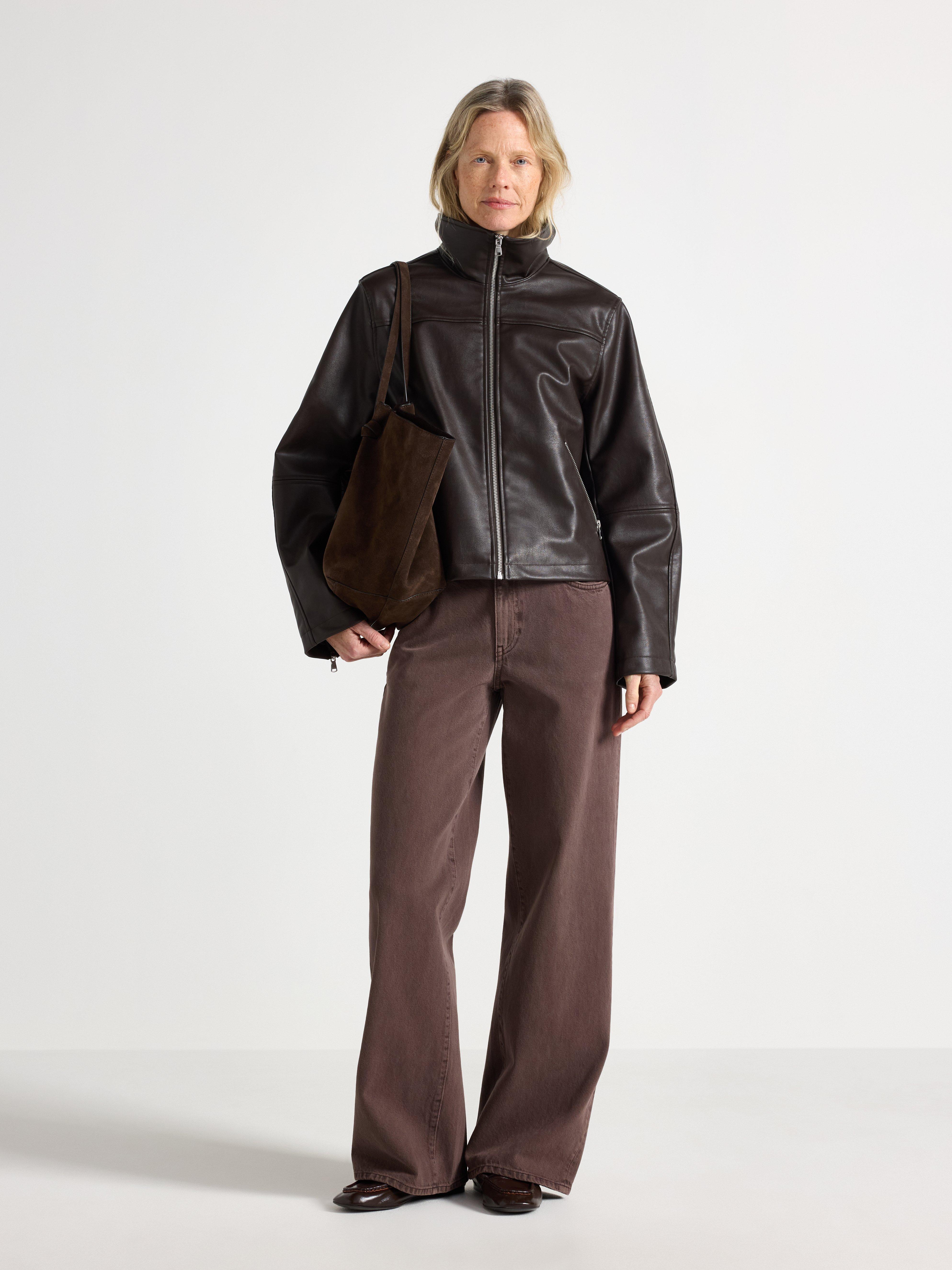 Regnkappa - Dam - Brun