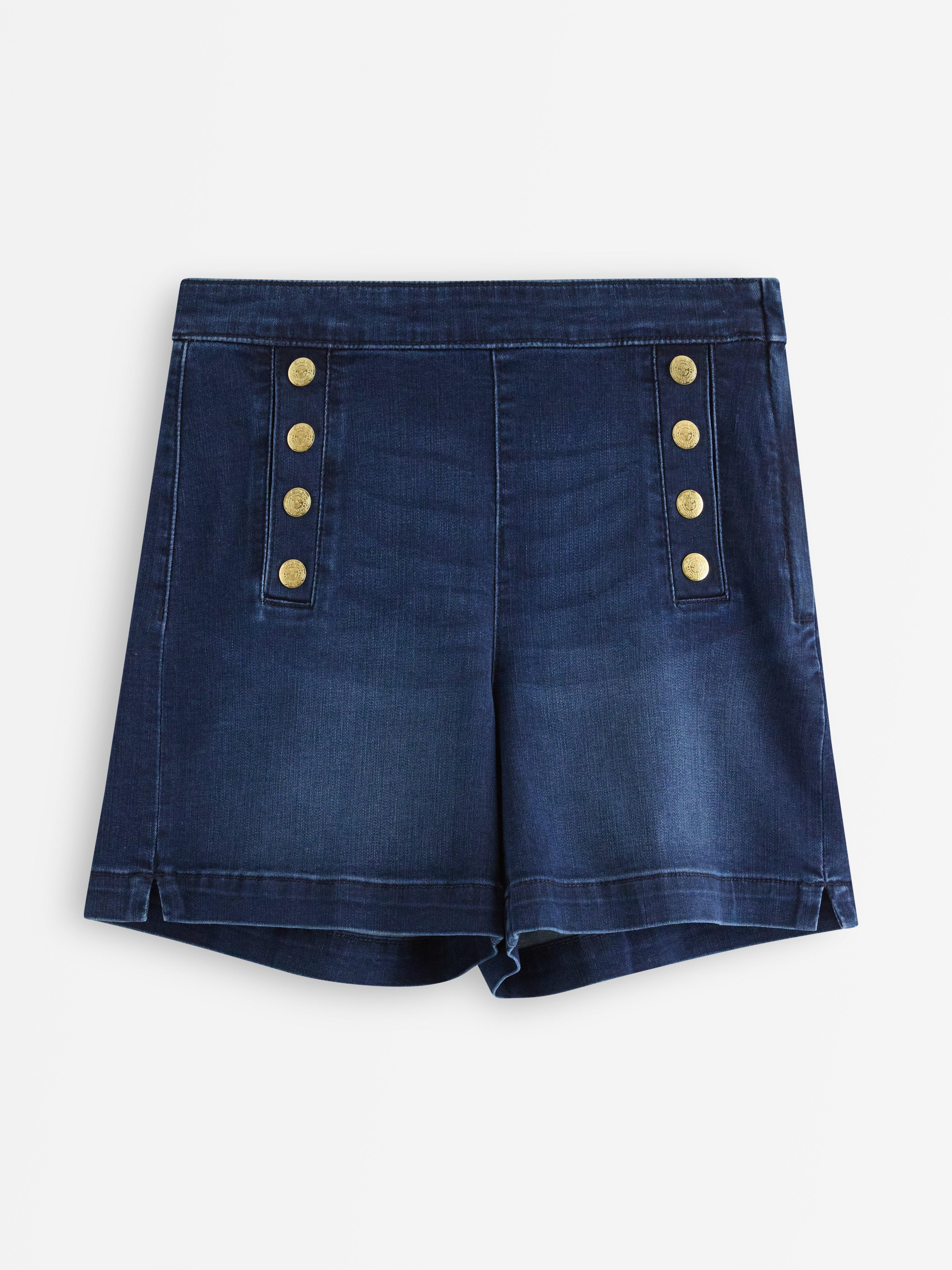 Shorts - Dame - Blå