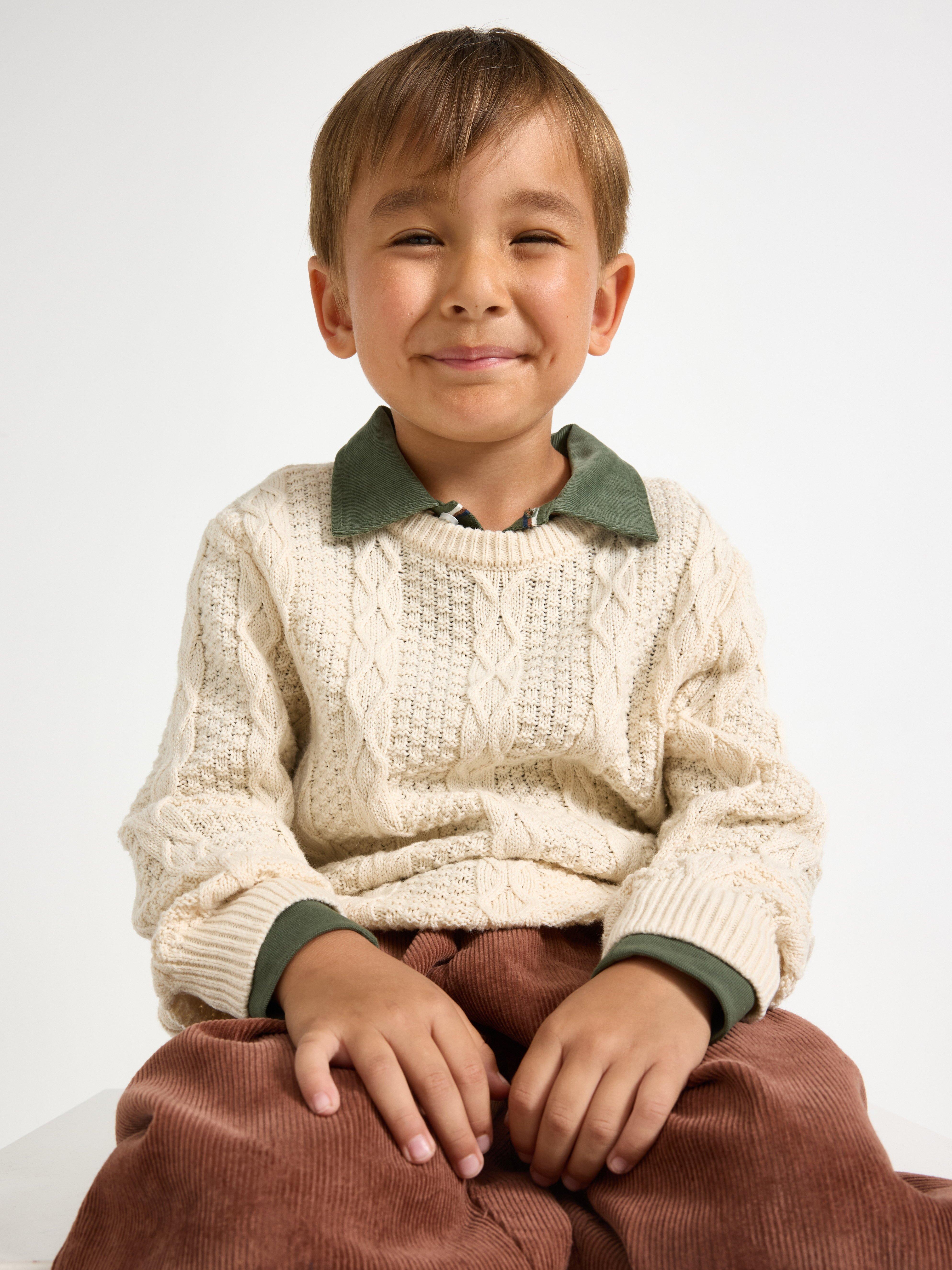Sweater - Kids Wear - Beige