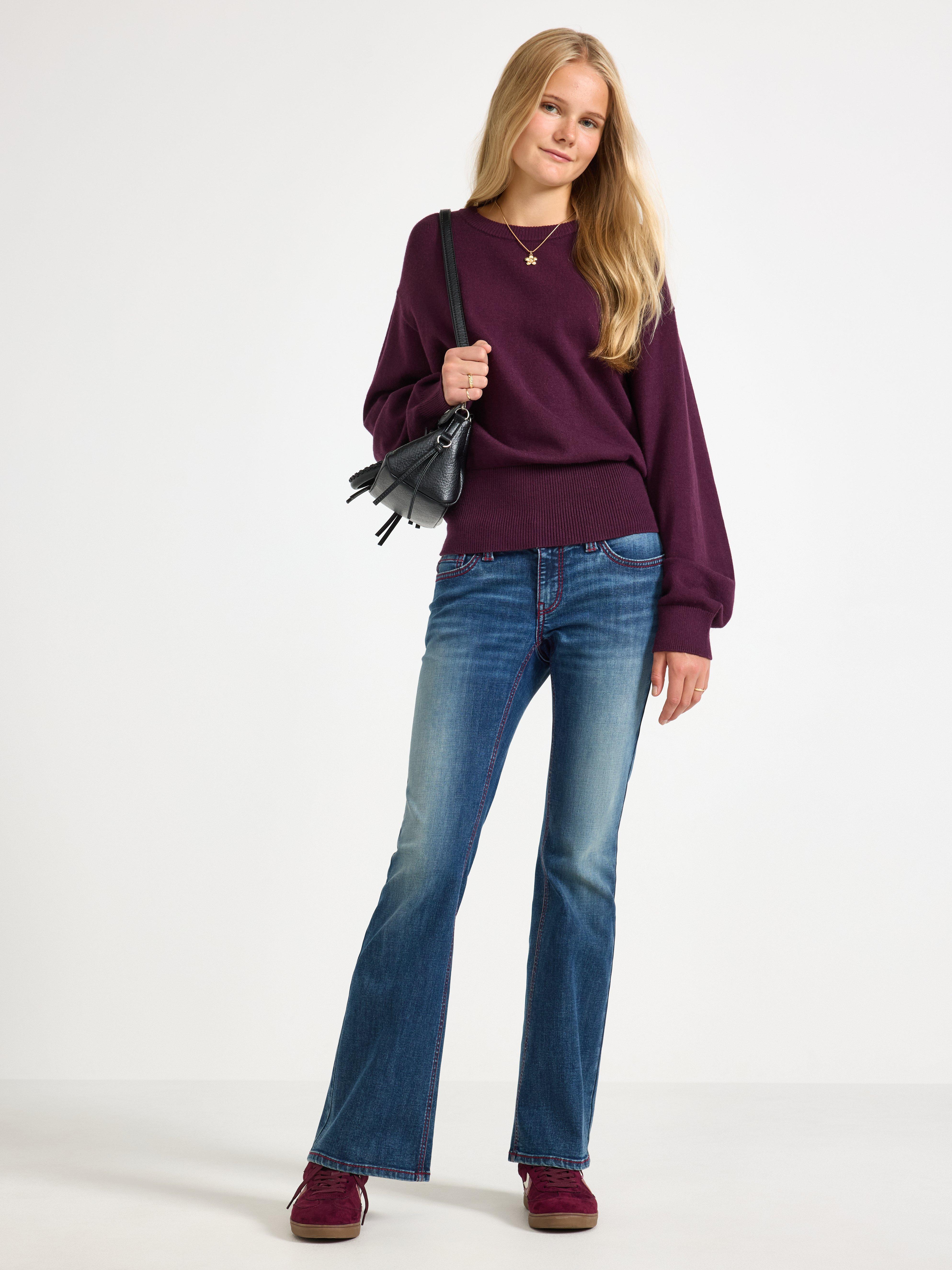 Sweater - Børn - Lilla