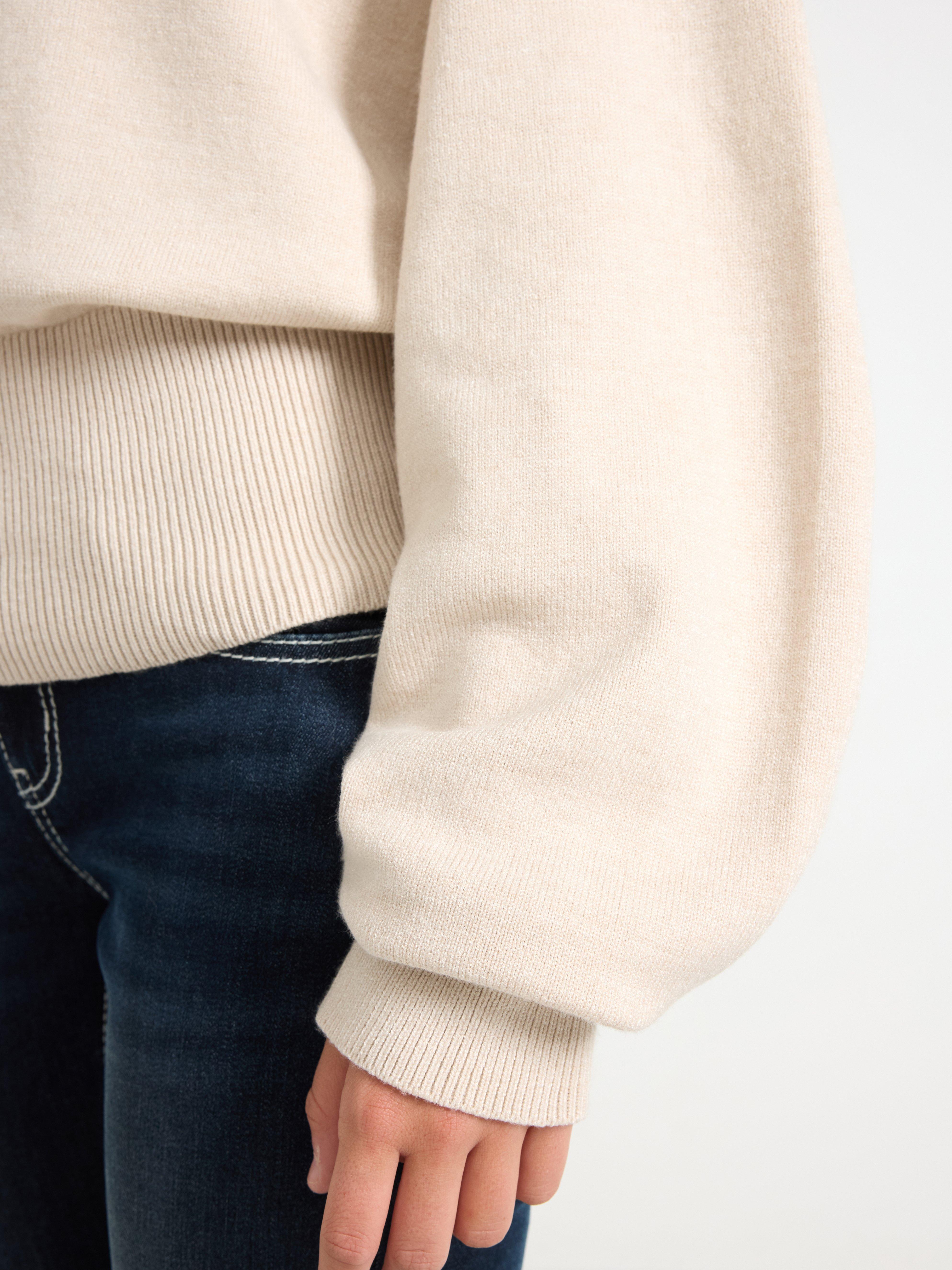 Sweater - Børn - Beige