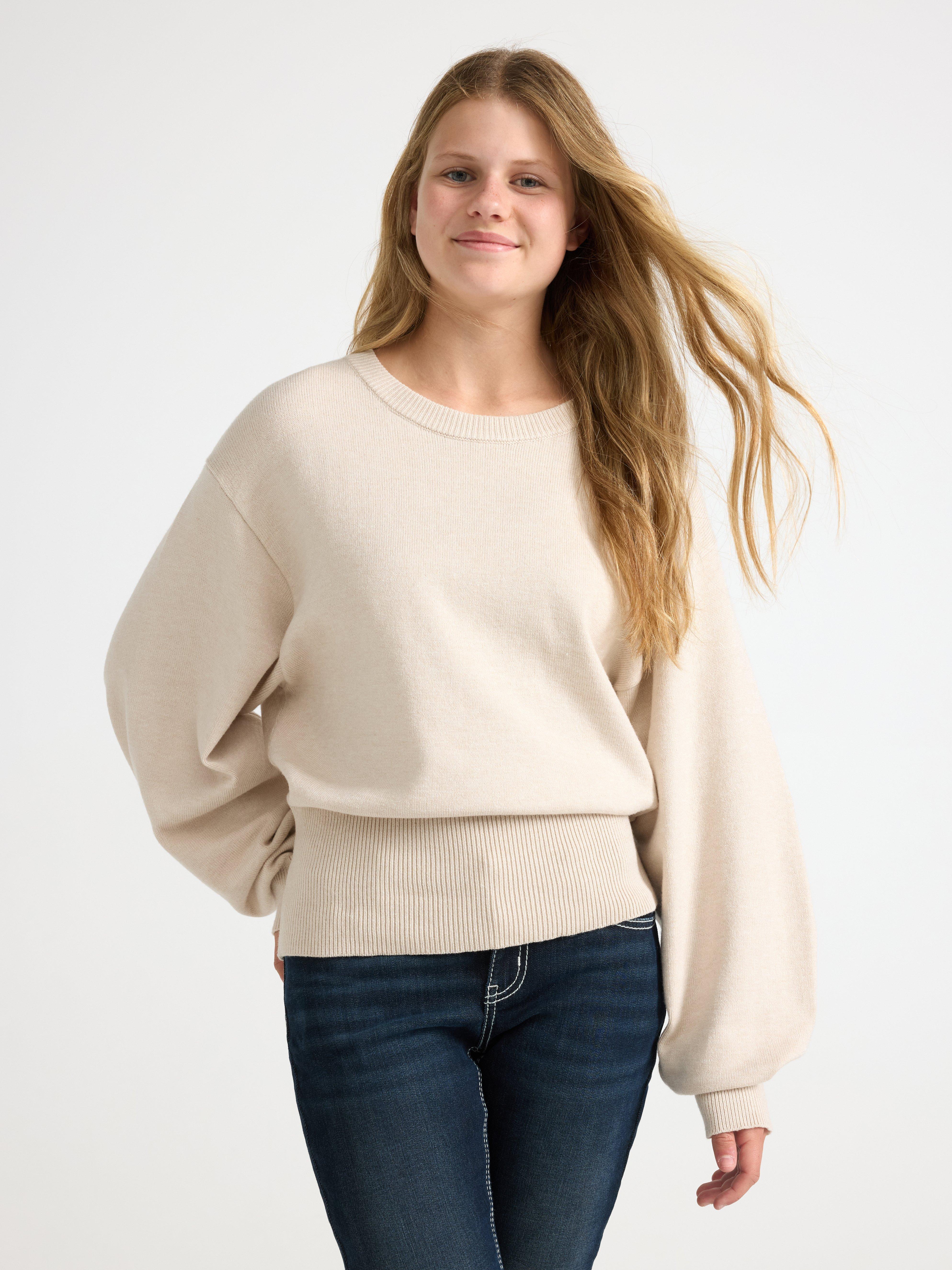 Sweater - Børn - Beige