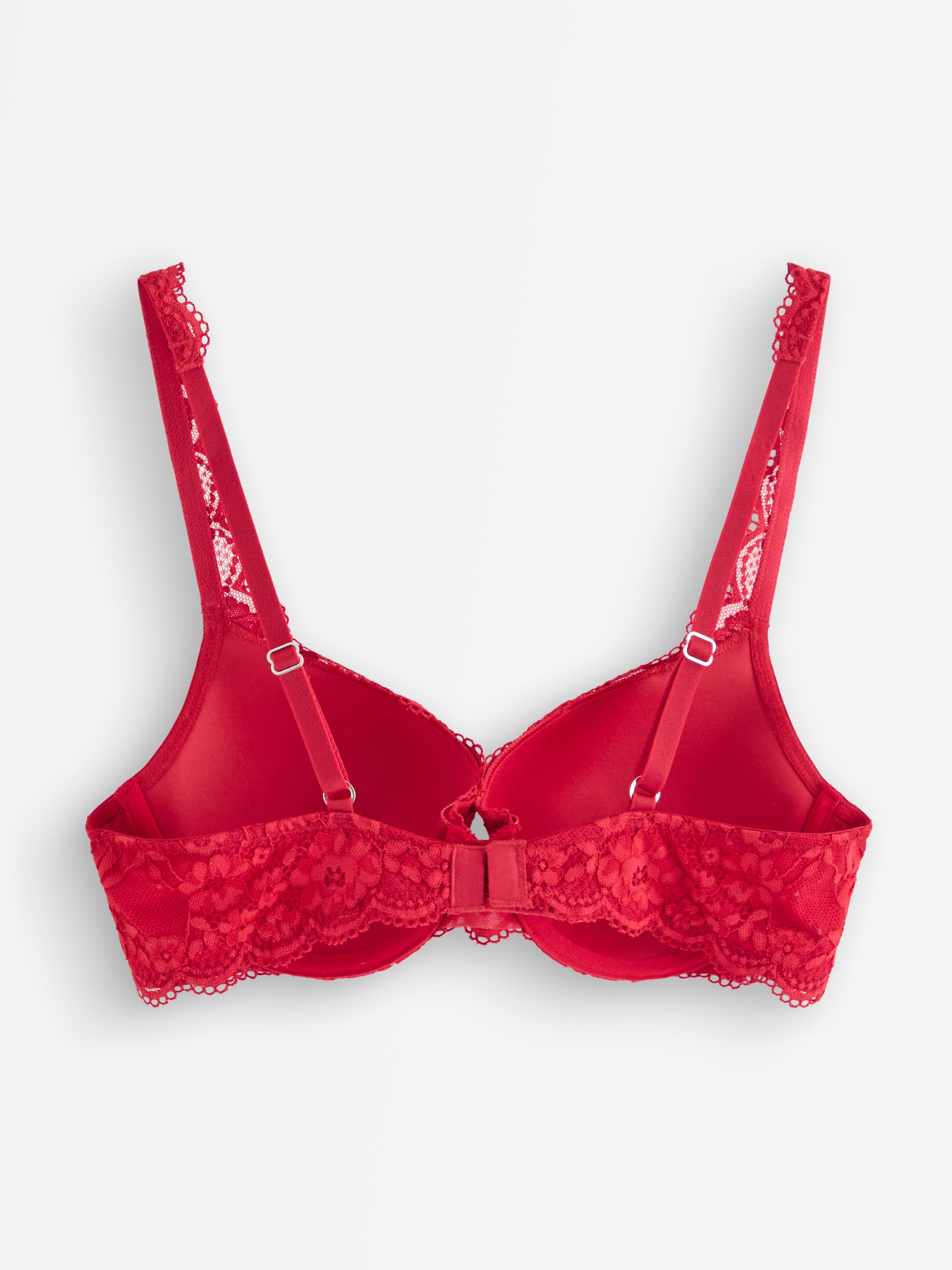 Lilja T-shirt Bra - Lingerie - Red