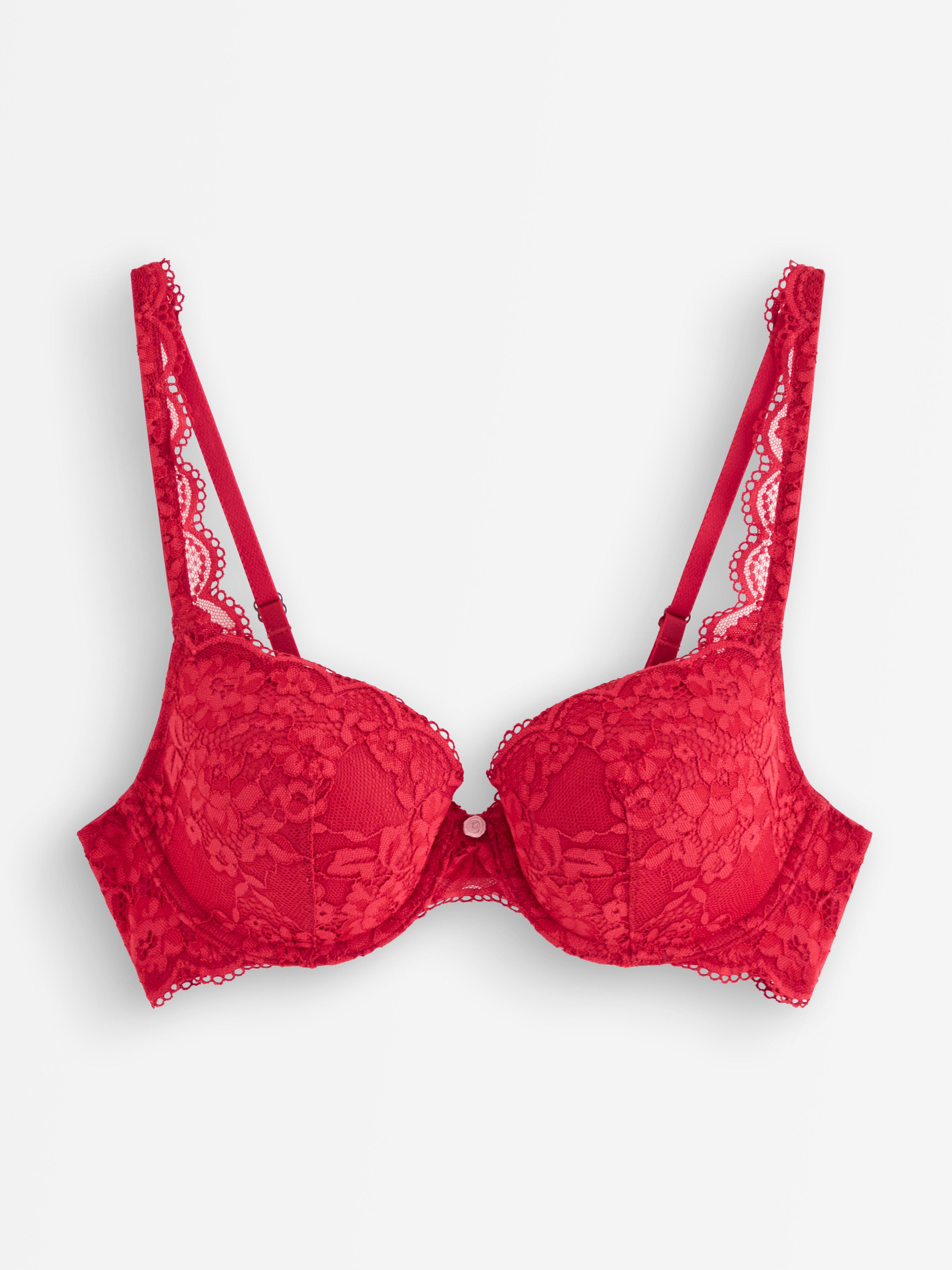 Lilja T-shirt Bra - Lingerie - Red