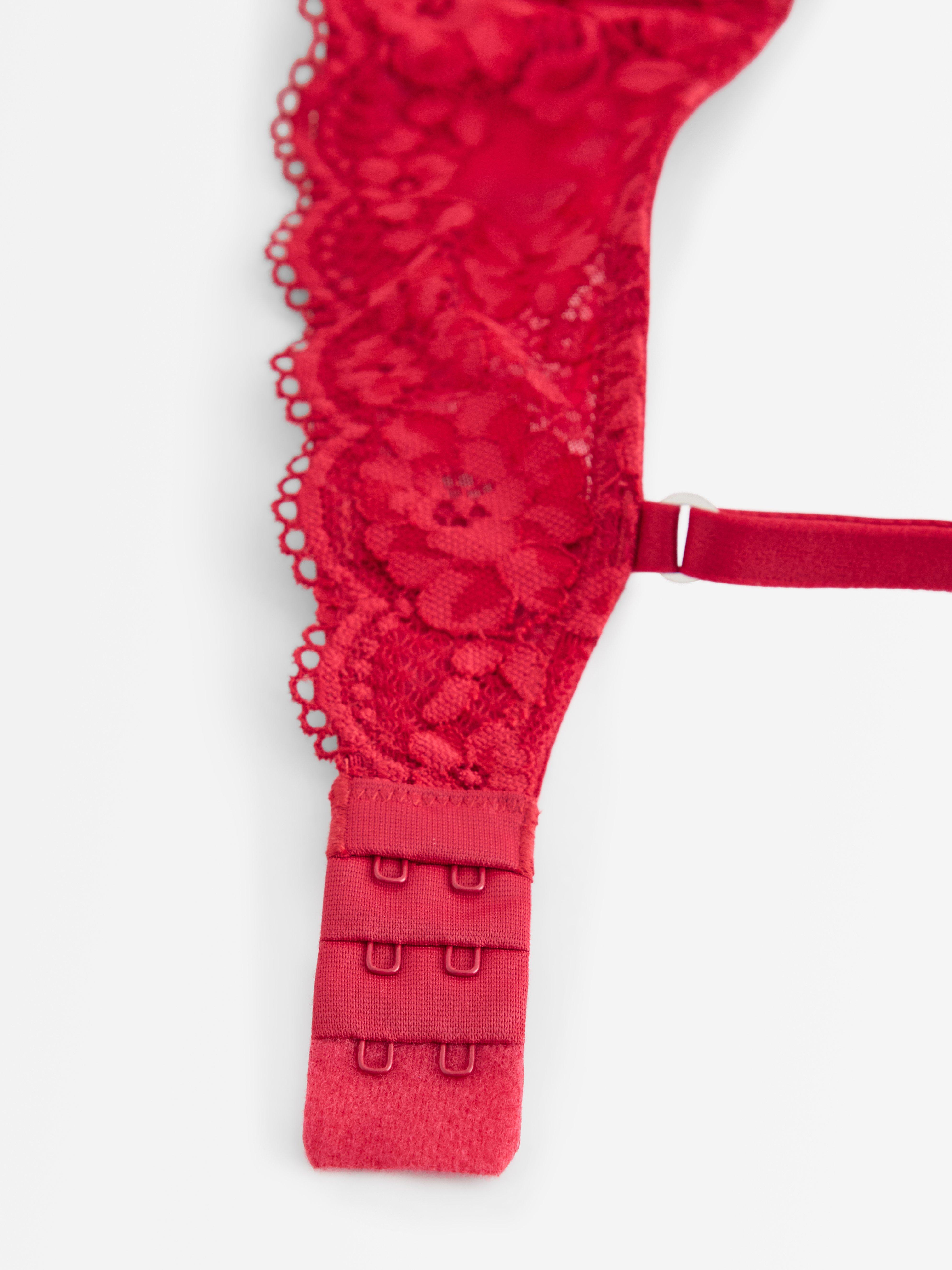 Lilja T-shirt Bra - Lingerie - Red