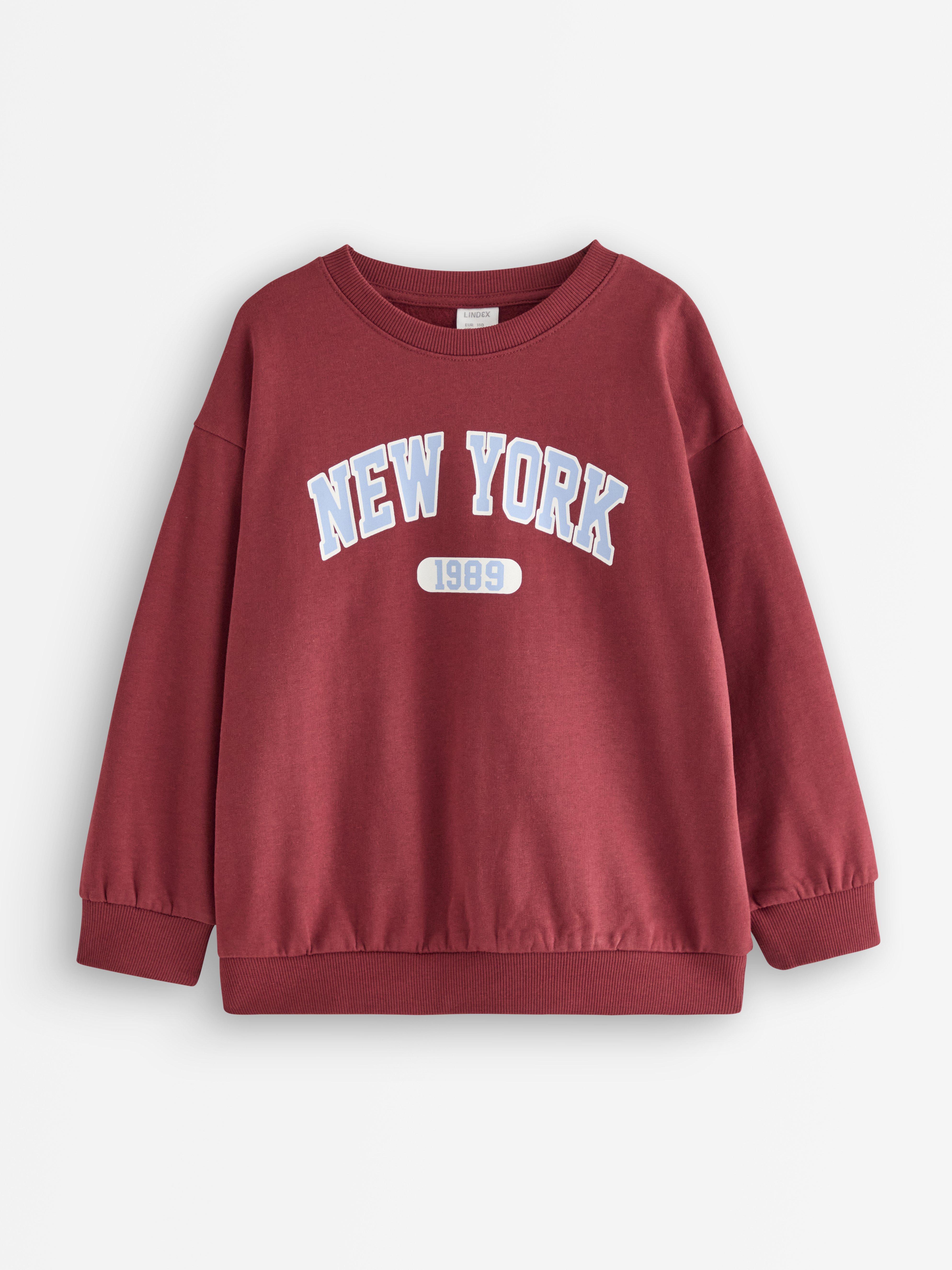 Sweatshirt - Børn - Rød