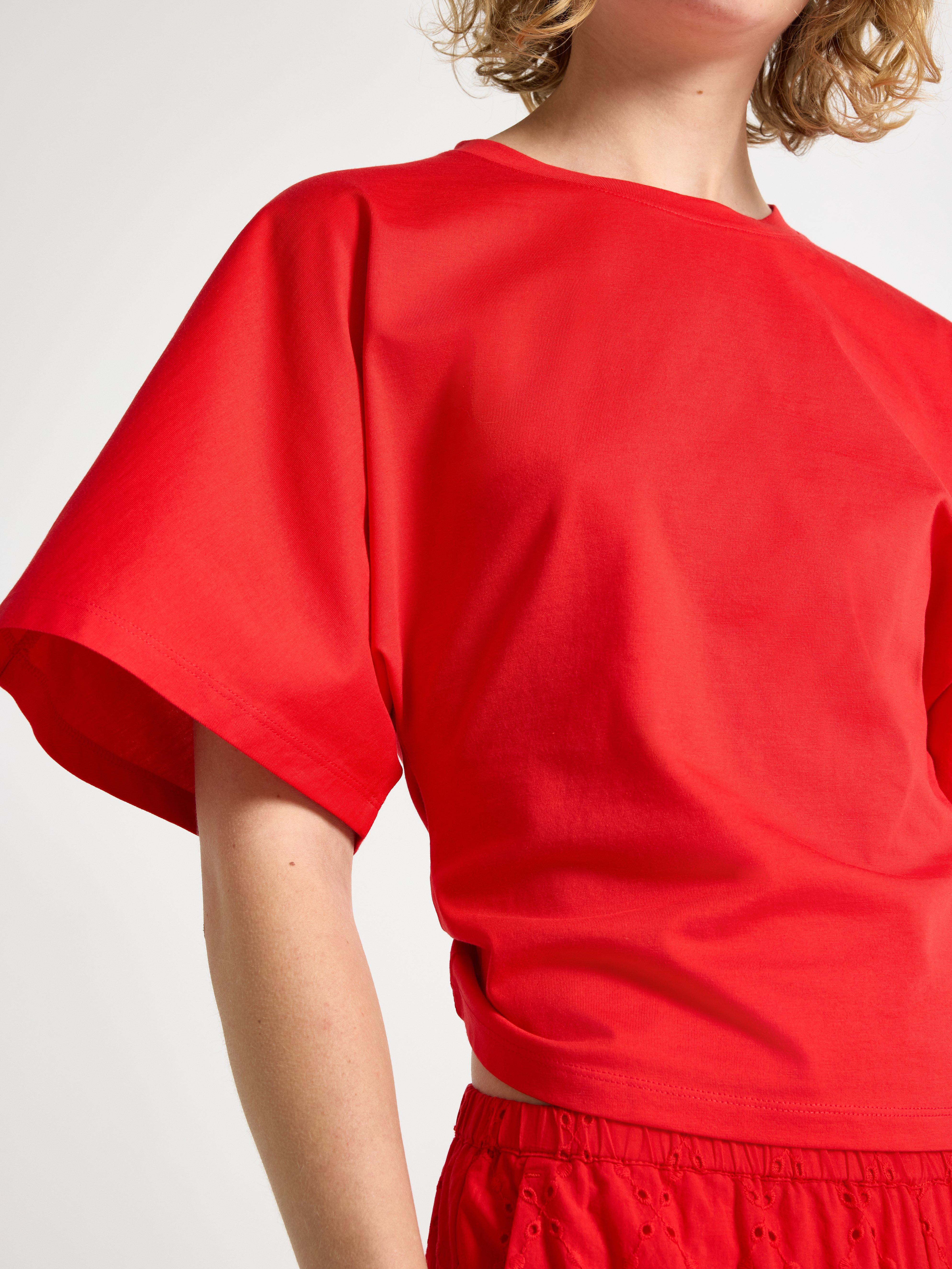 T-shirt - Dame - Rød