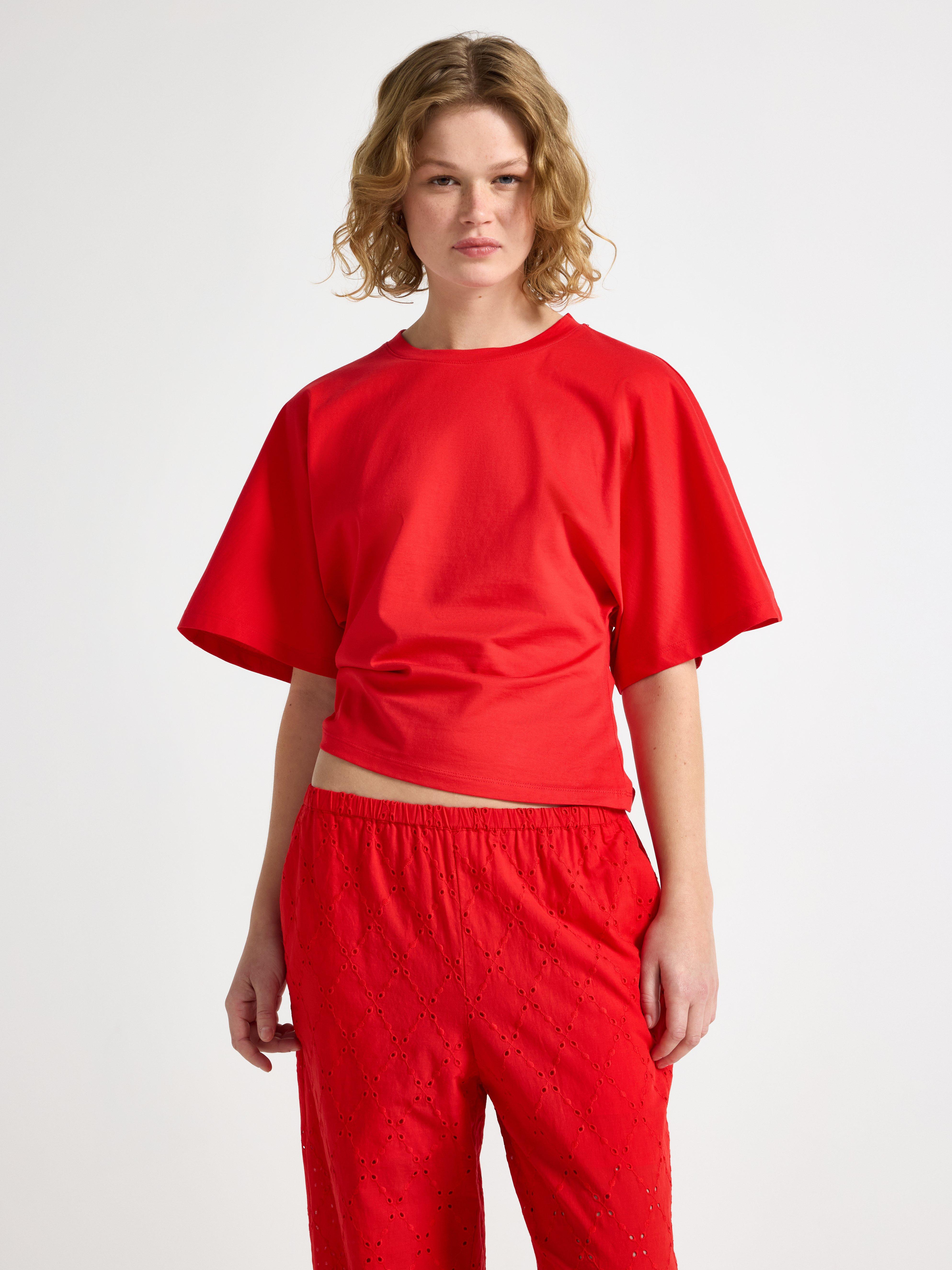 T-shirt - Dame - Rød